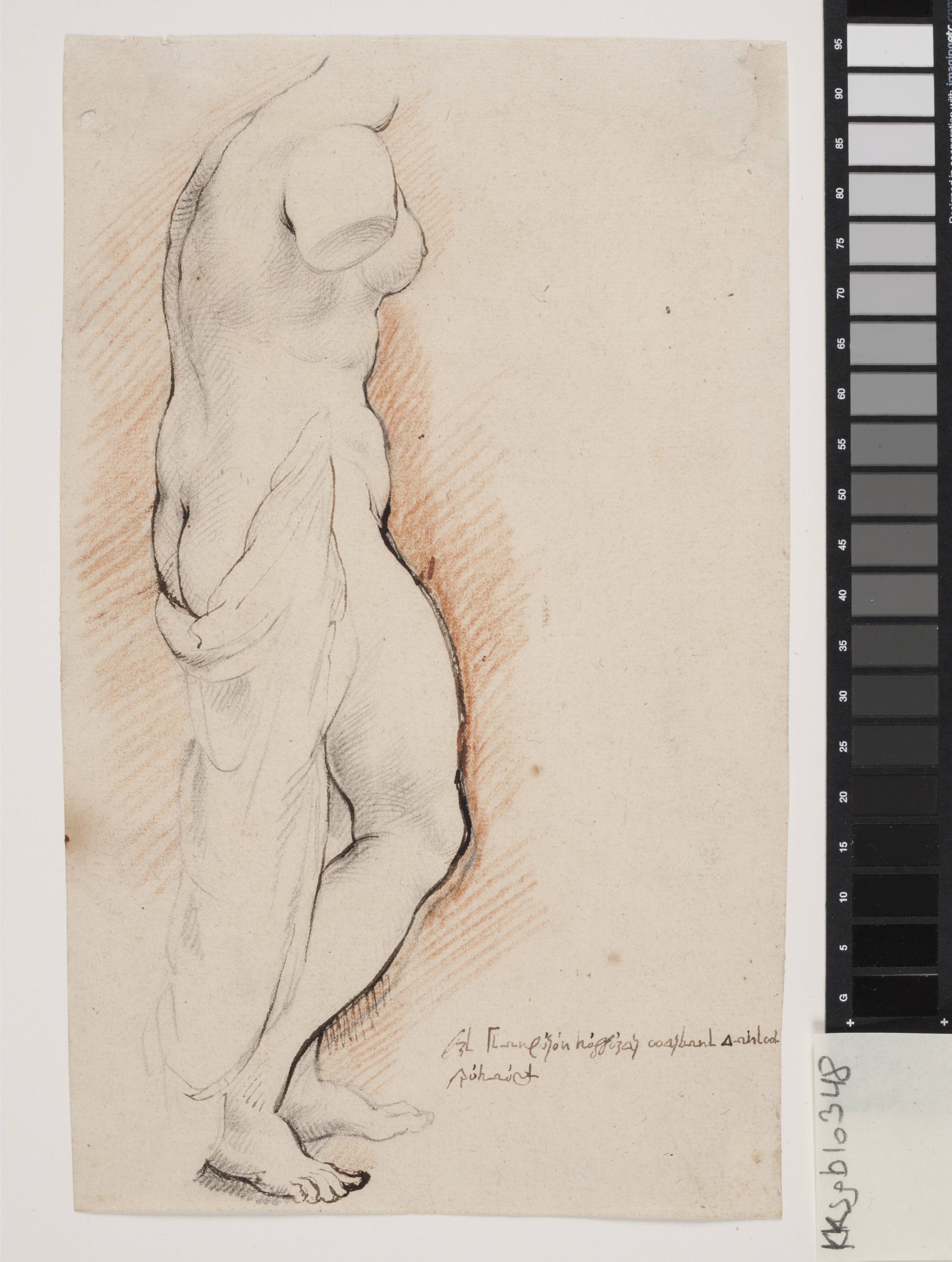 Venus. Antique statue seen from the right