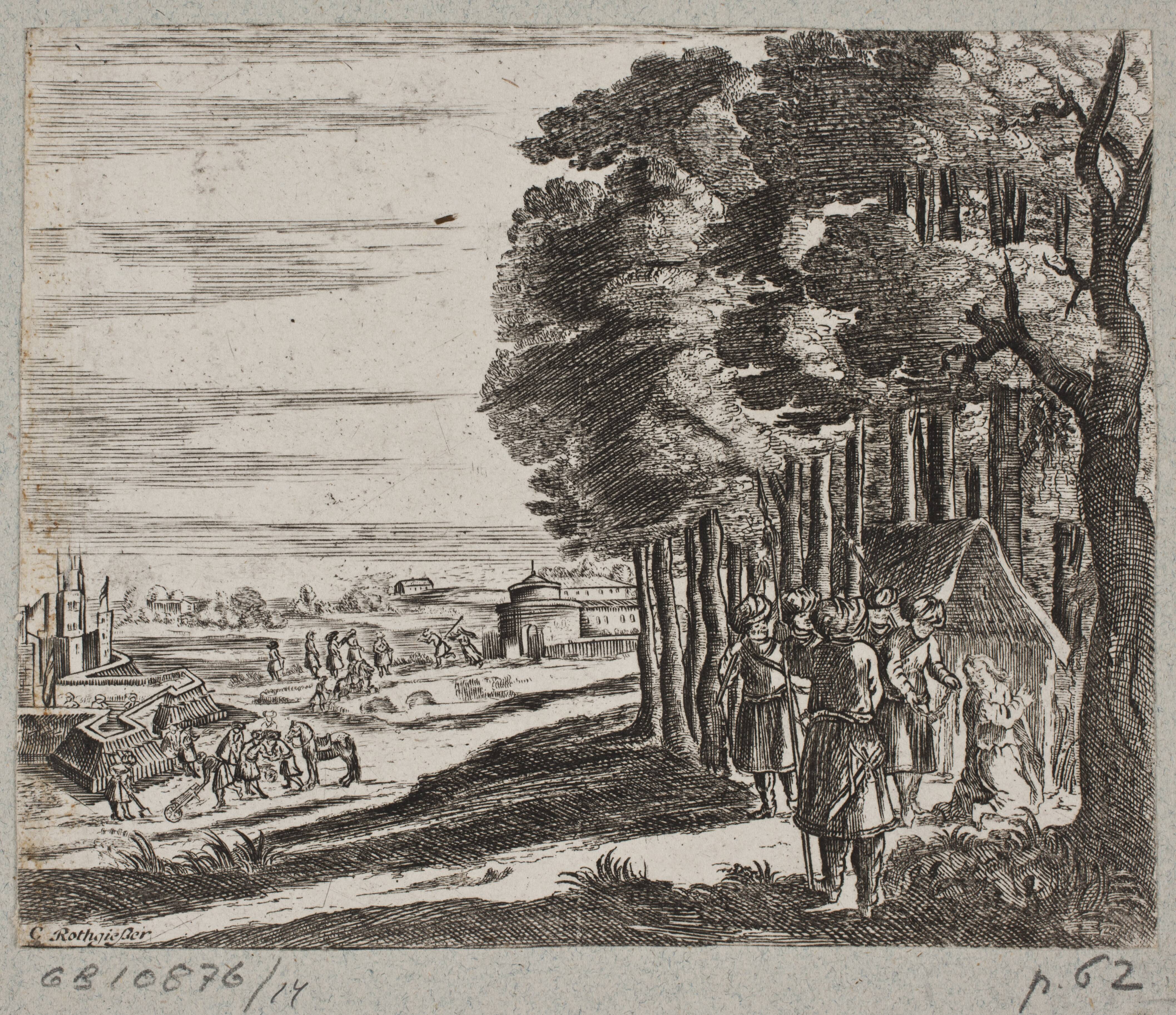 Illustration til Adam Olearius, “Persianischer Rosenthal von einem Sinnreichen Poeten Schich Saadi […]”, Schleswig 1660