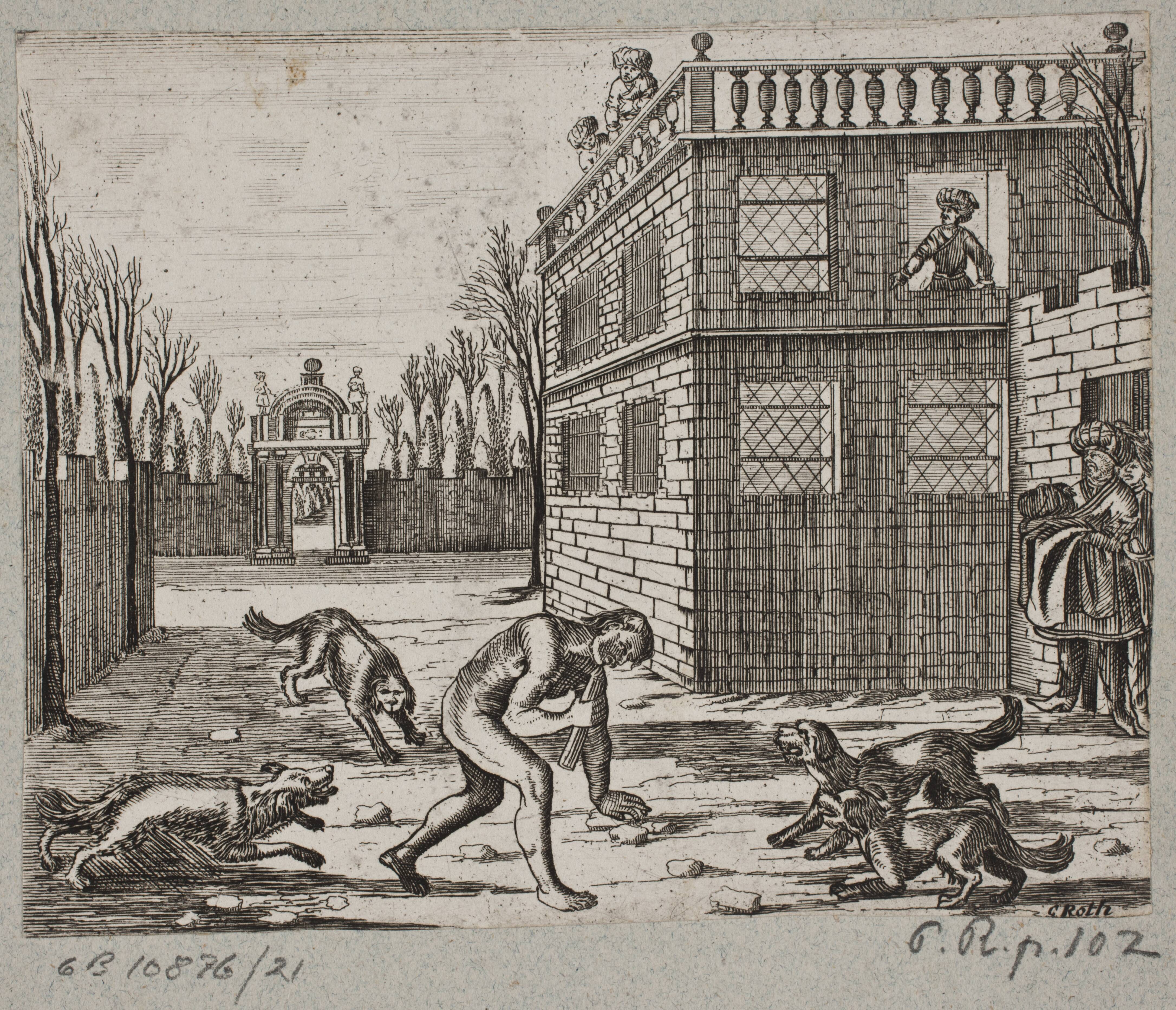 Illustration til Adam Olearius, “Persianischer Rosenthal von einem Sinnreichen Poeten Schich Saadi […]”, Schleswig 1660