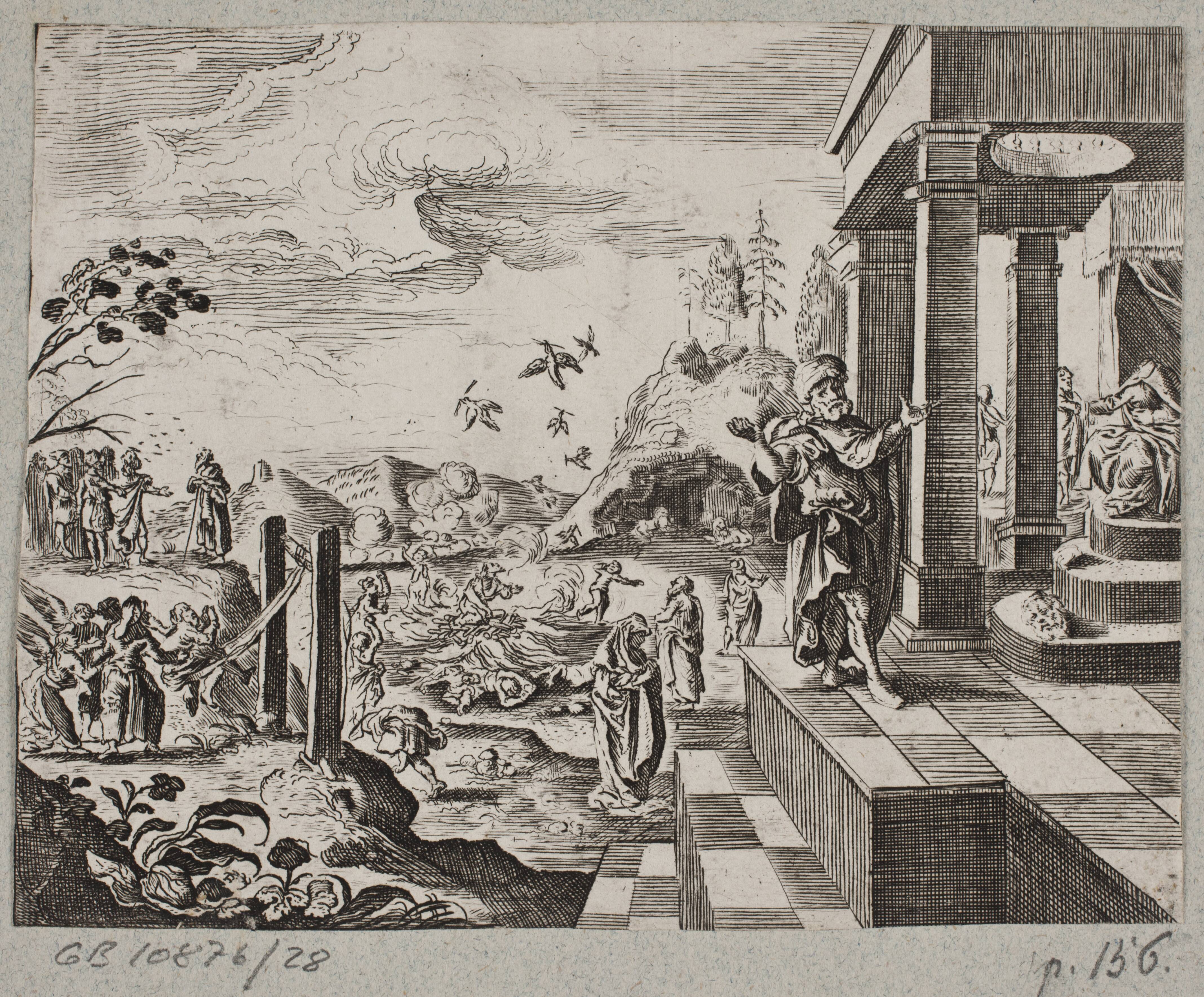 Illustration til Adam Olearius, “Persianischer Rosenthal von einem Sinnreichen Poeten Schich Saadi […]”, Schleswig 1660