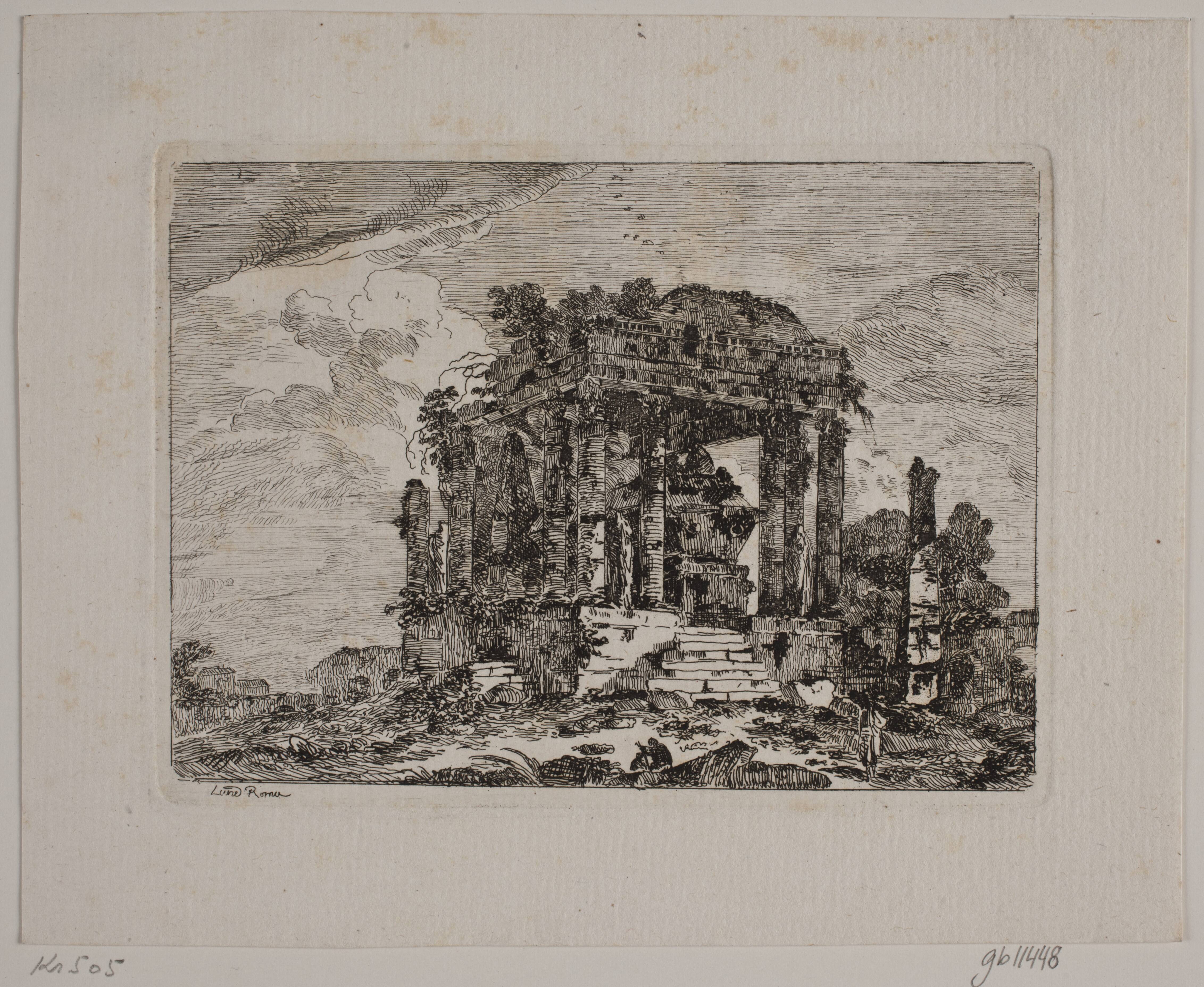 Ruiner af et mausoleum