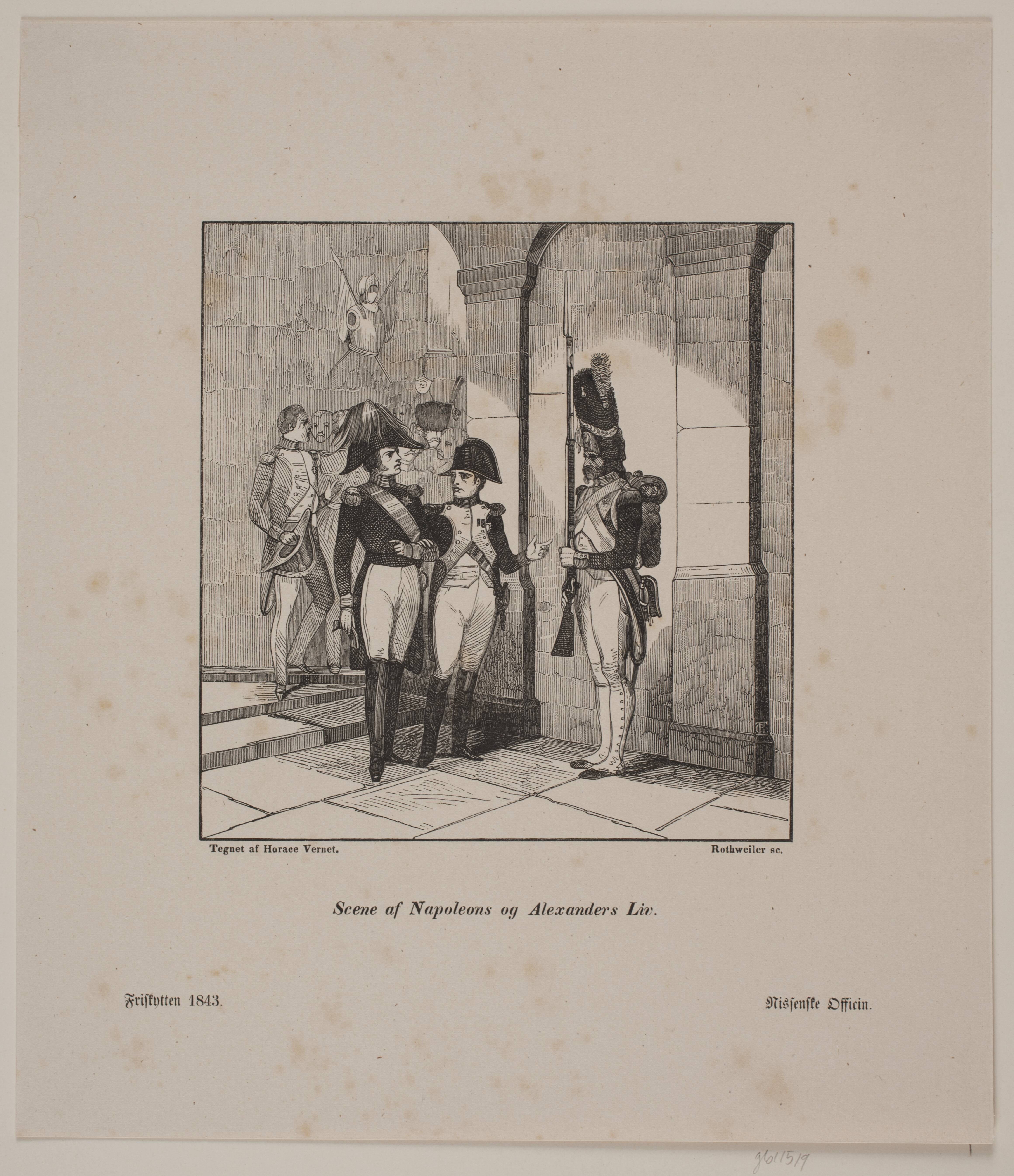 Scene af Napoleons og Alexanders liv
