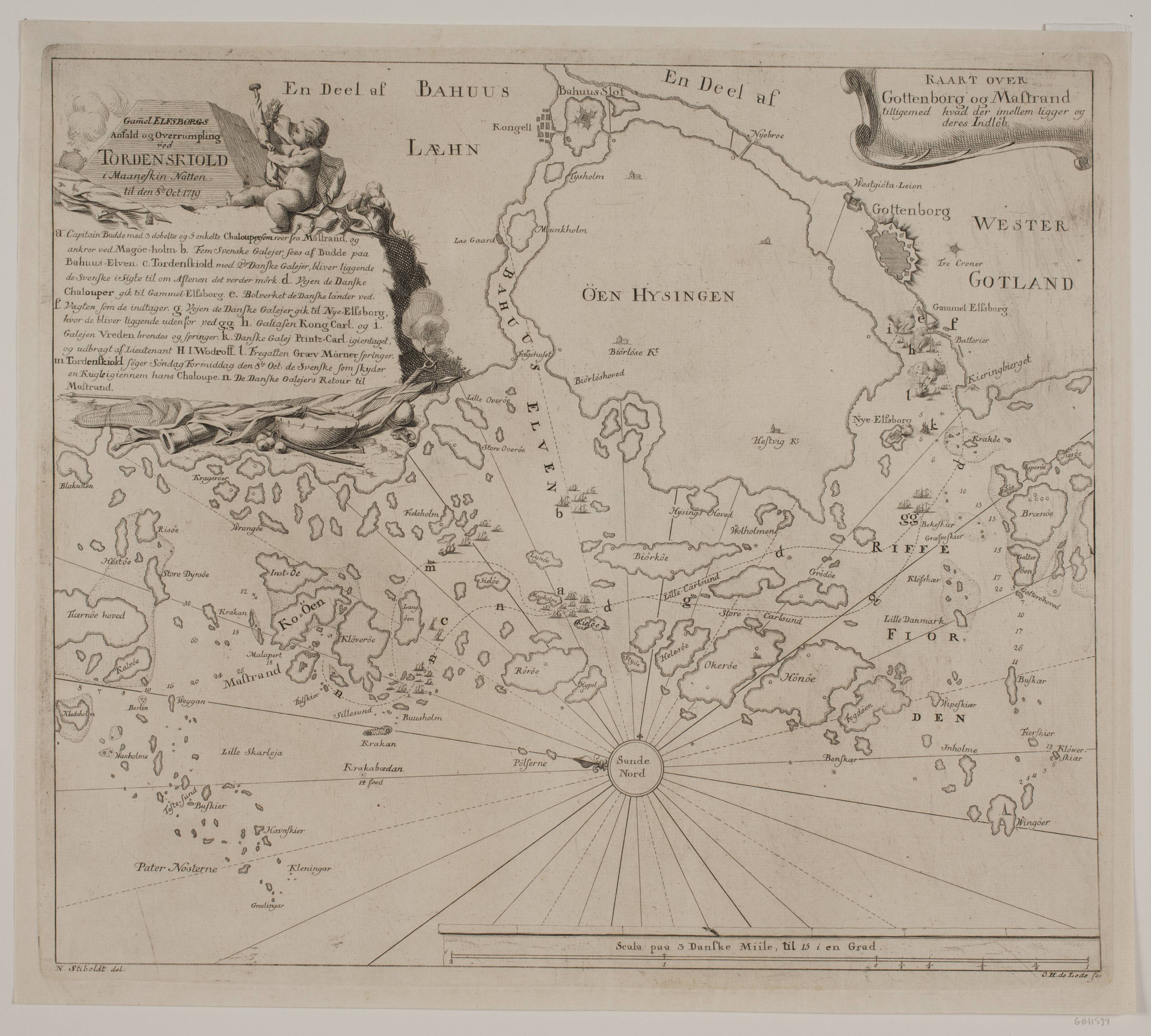 Gammel Elfborgs anfald ved Tordenskjold i 1719