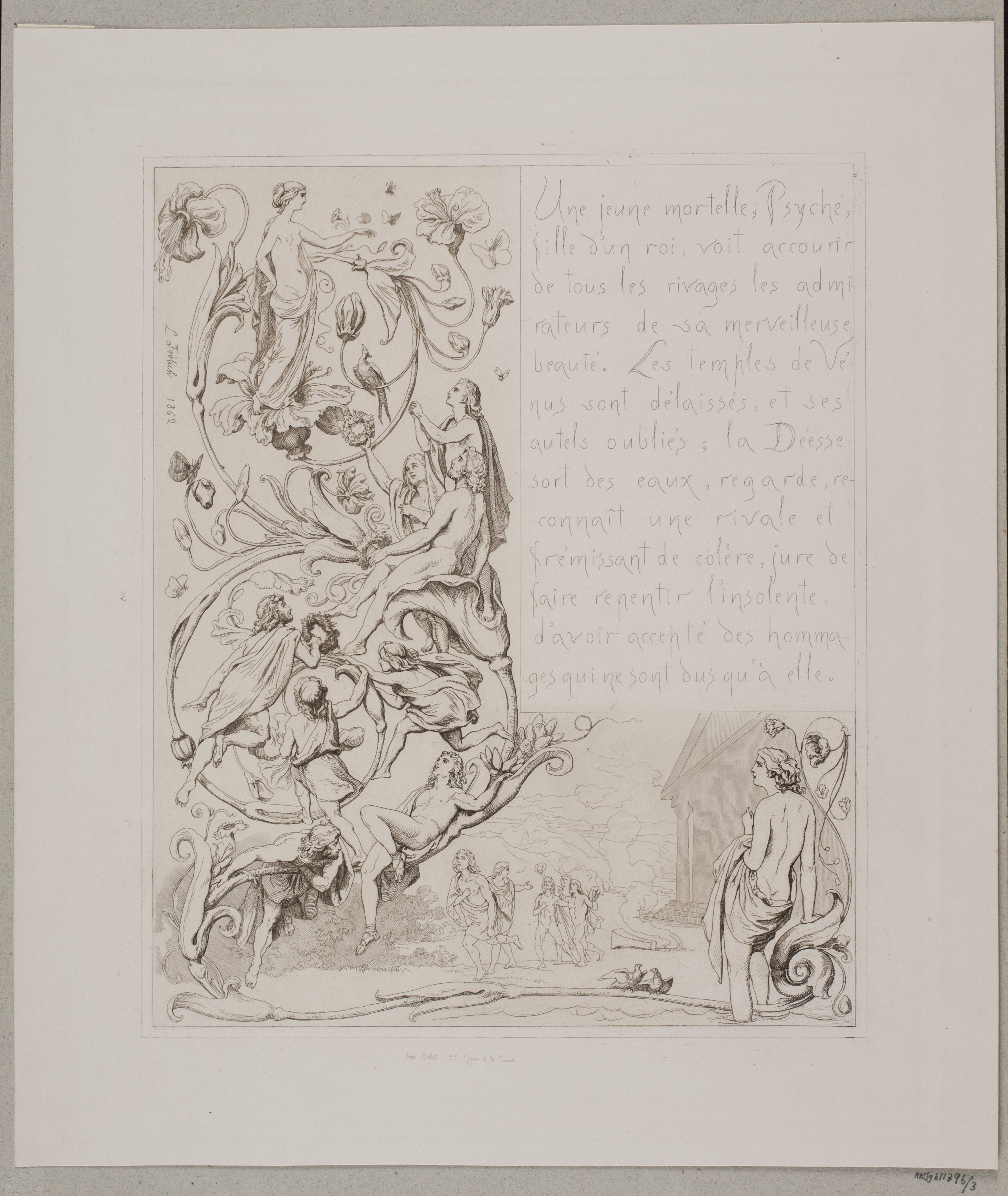 Illustration nr. 2 til "L`Amour et Psyché"