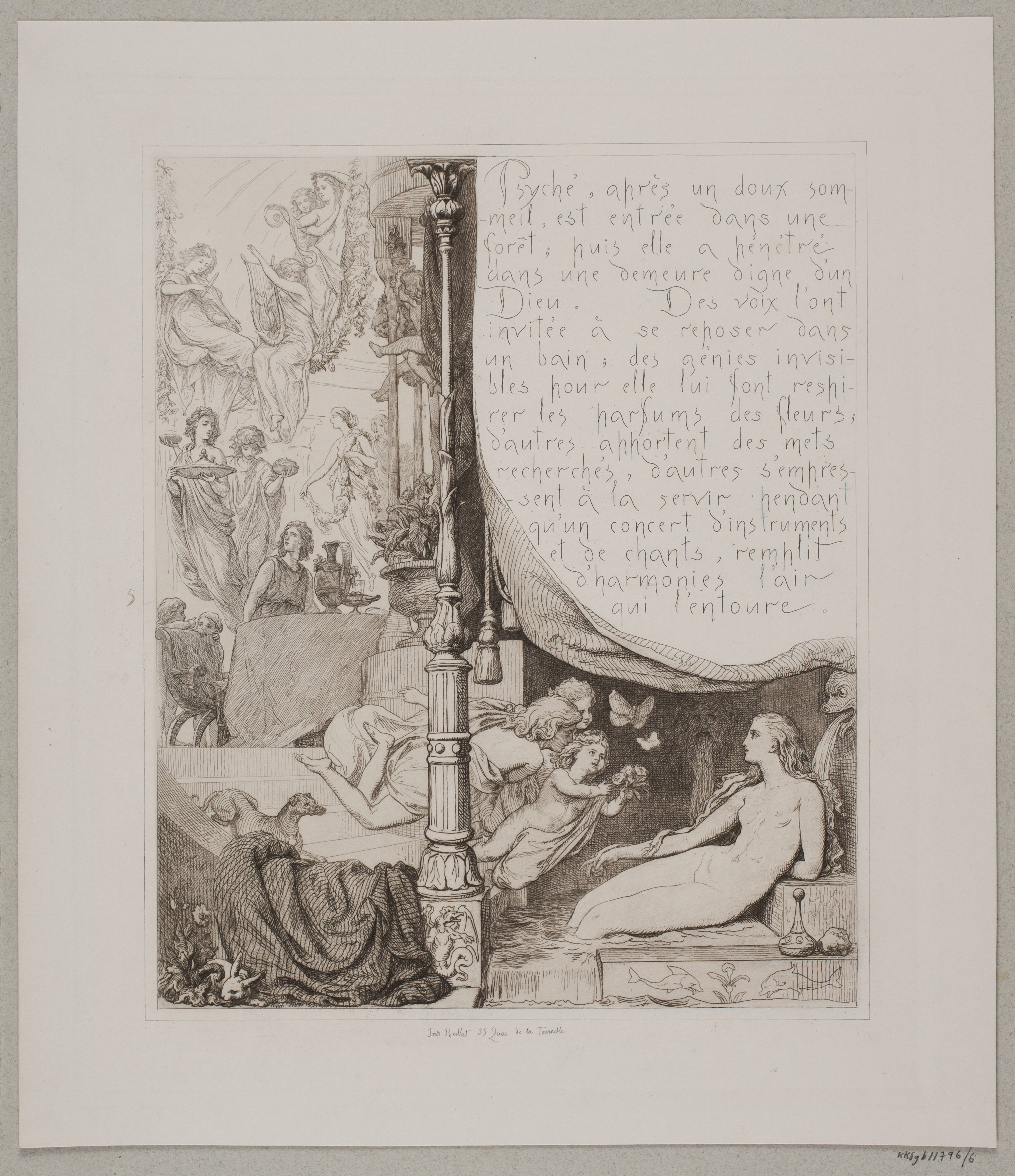 Illustration nr. 5 til "L`Amour et Psyché"