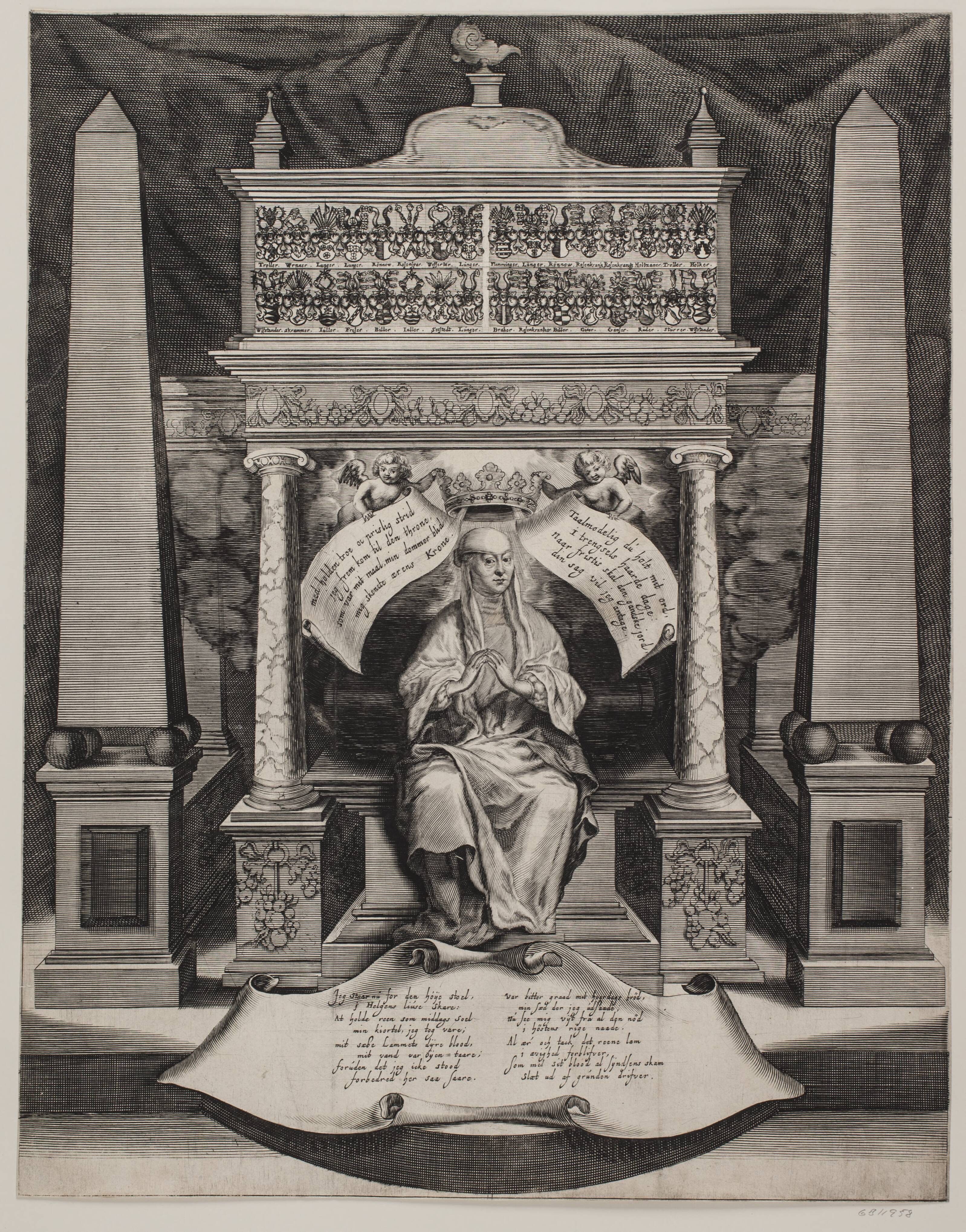 Elisabeth Lunge. Mindeblad