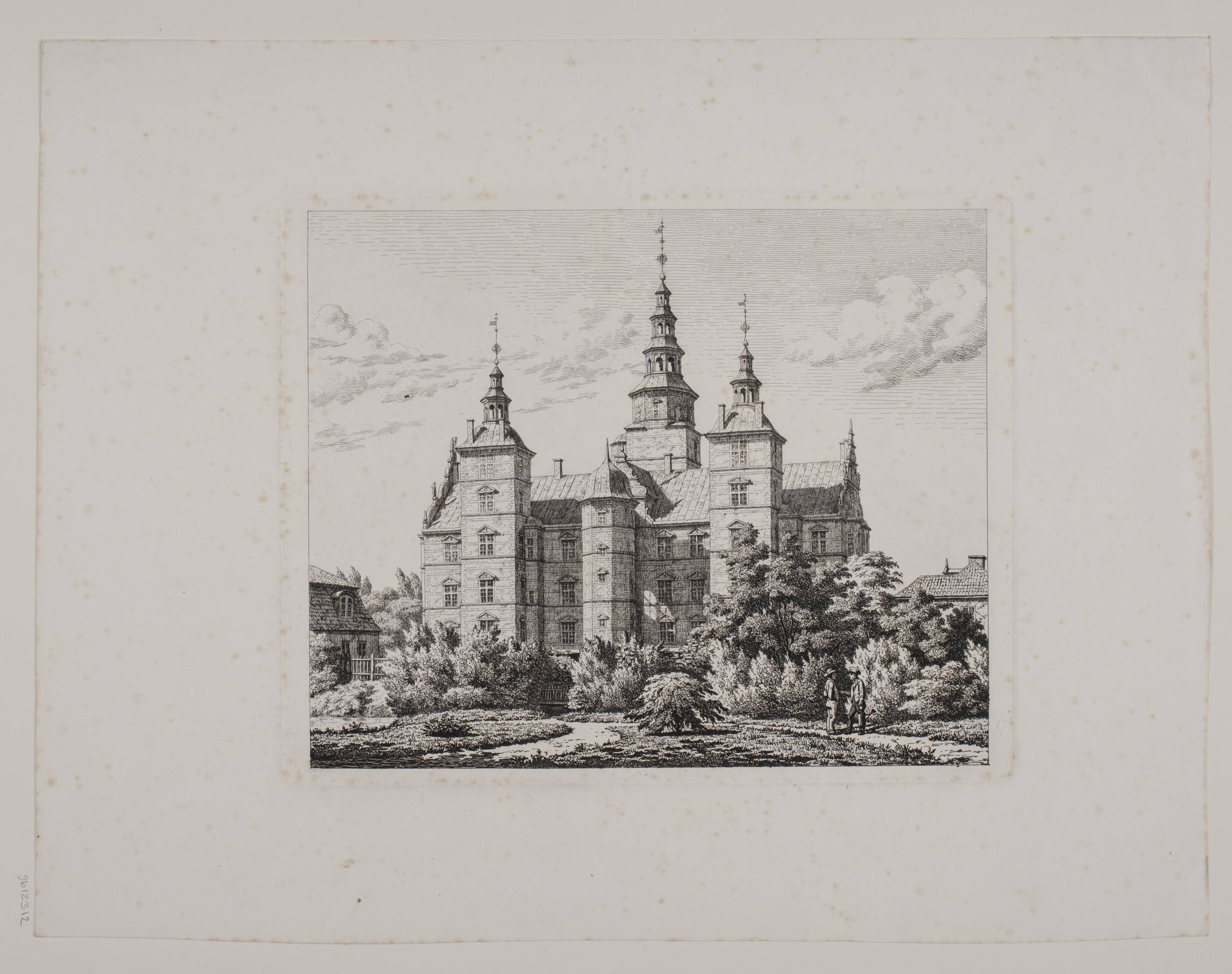 Rosenborgslot set fra driverihaven