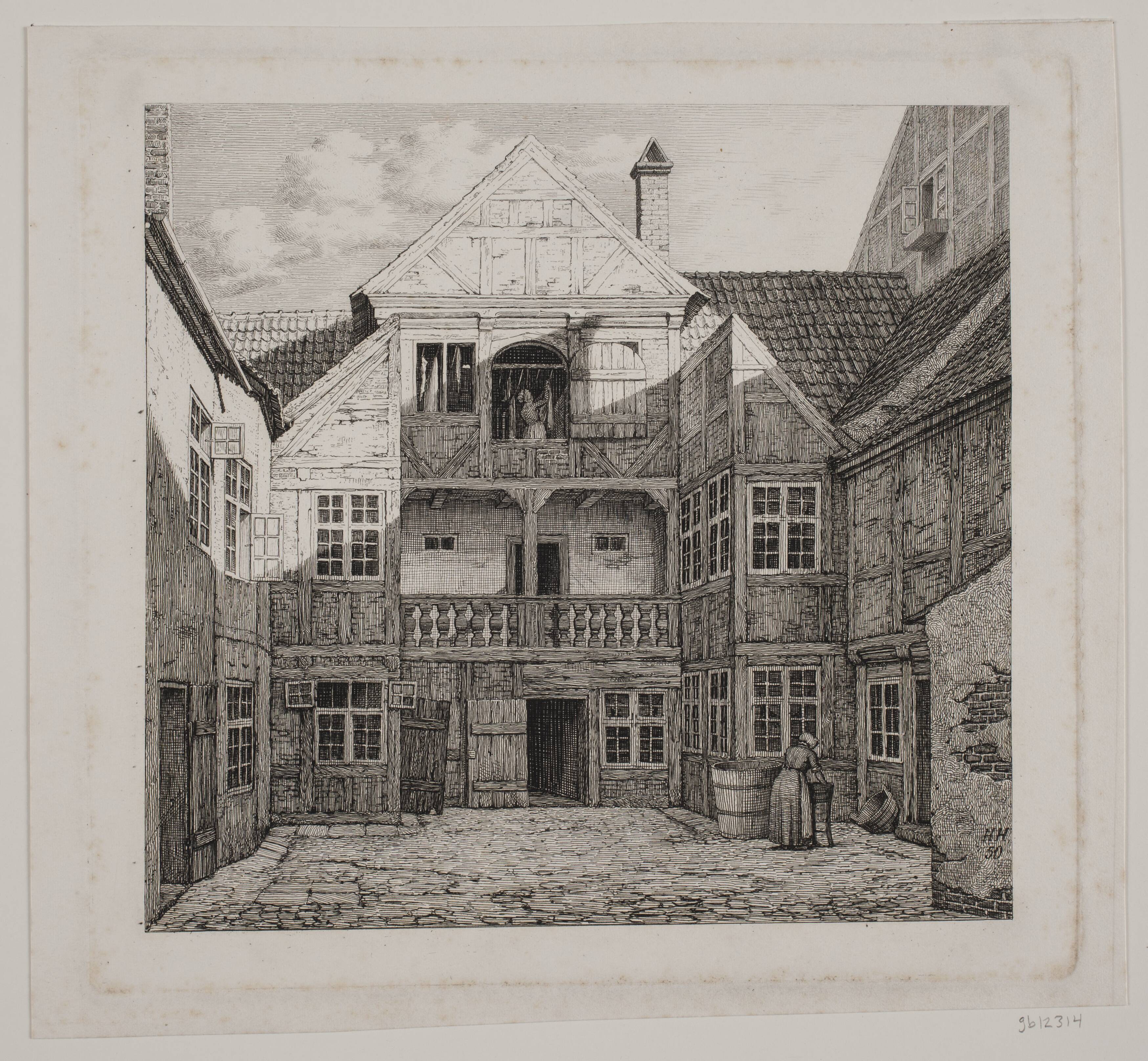 Den Collinske Gård i Bredgade