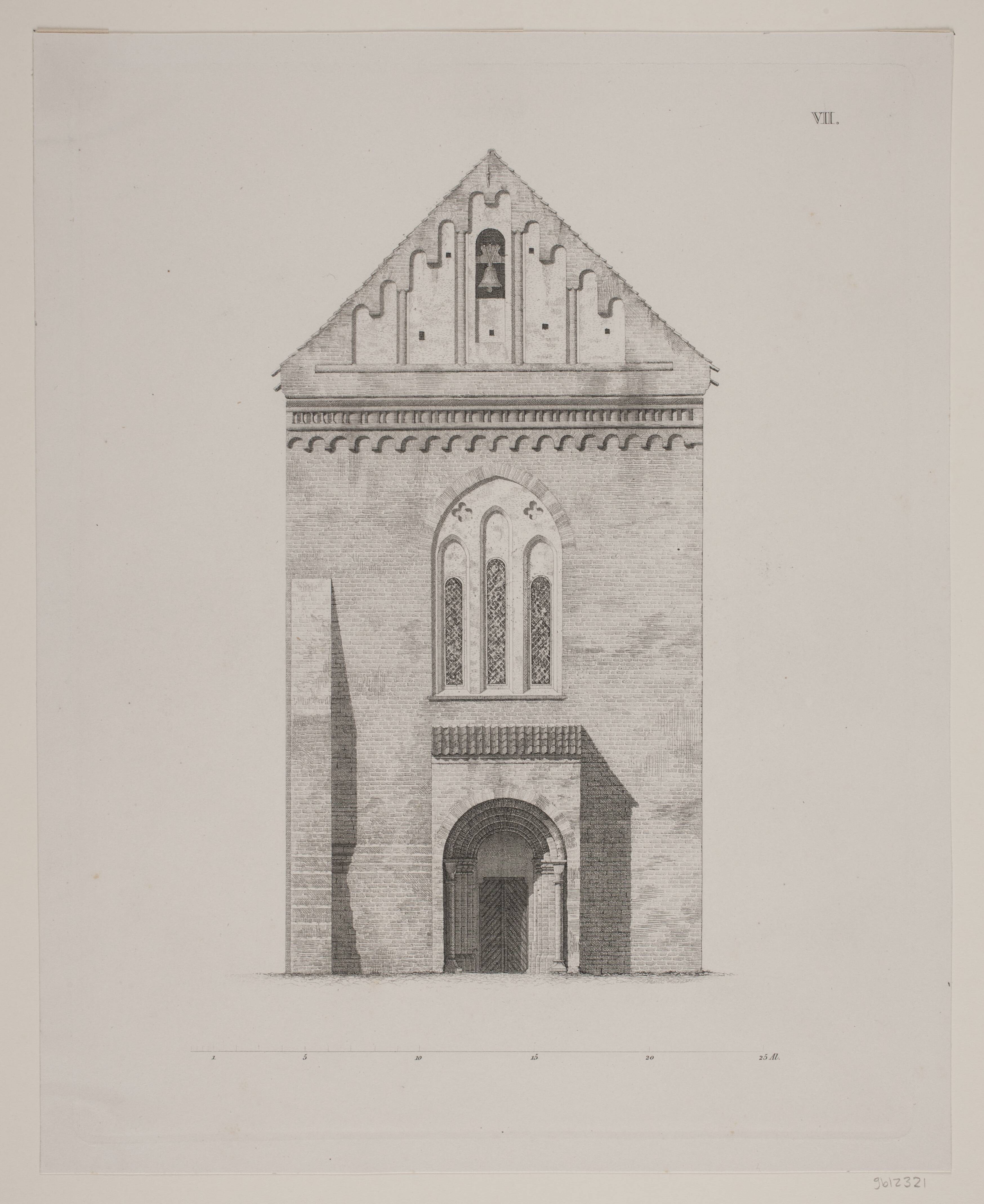 "Kongegravene i Ringsted Kirke". Planche VII