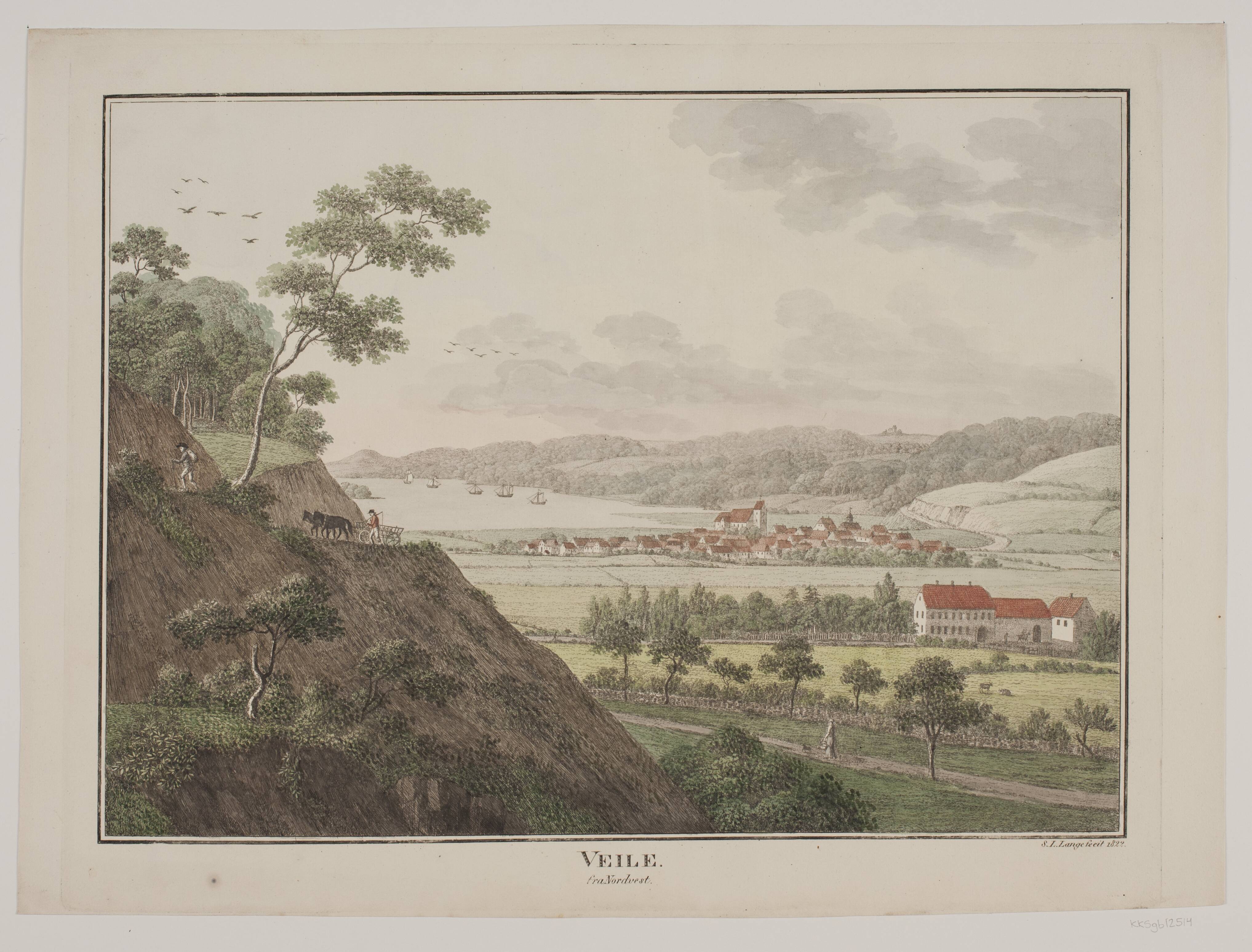 Vejle fra nordvest