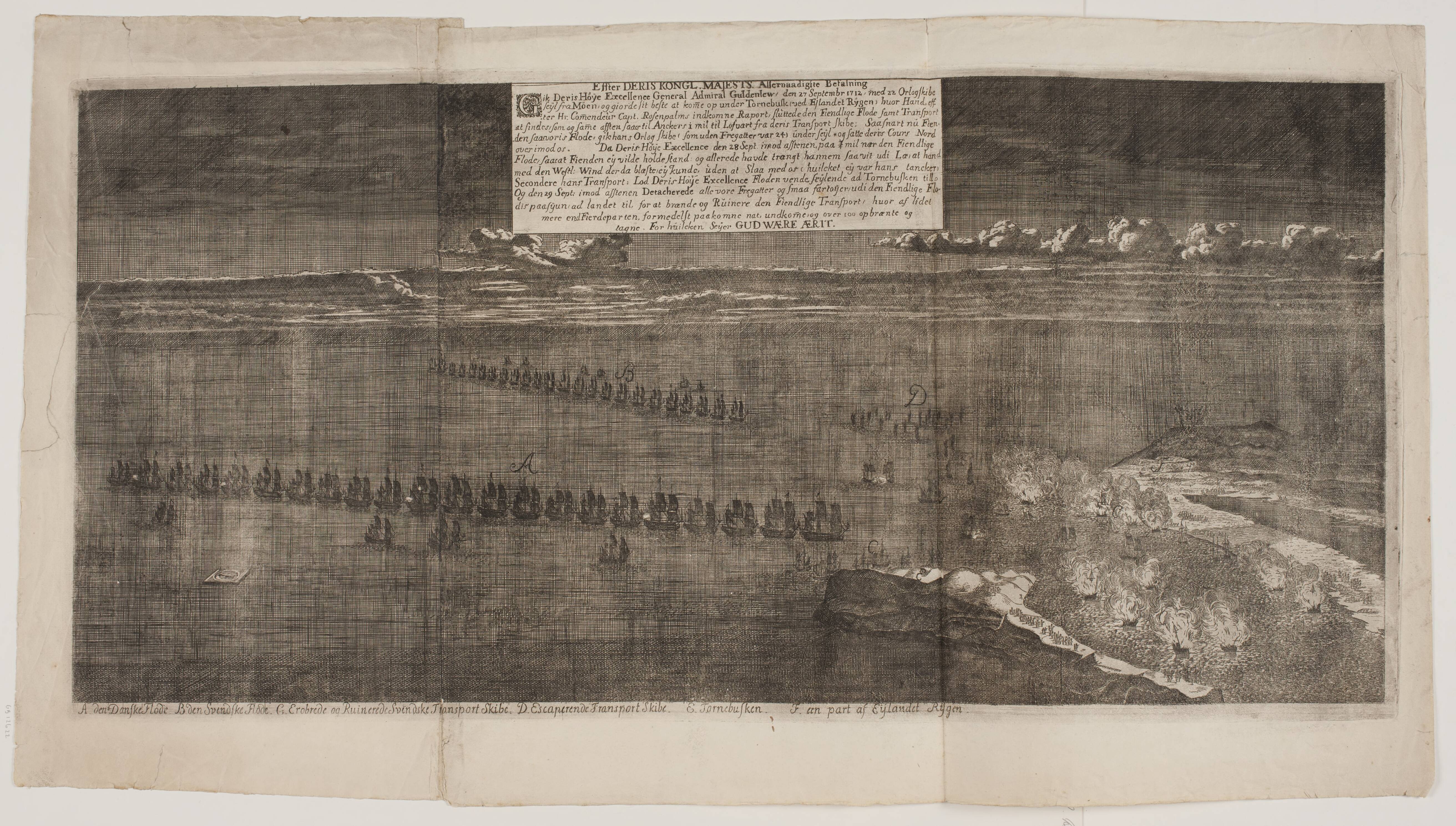 Søslaget ved Rügen. September 1712