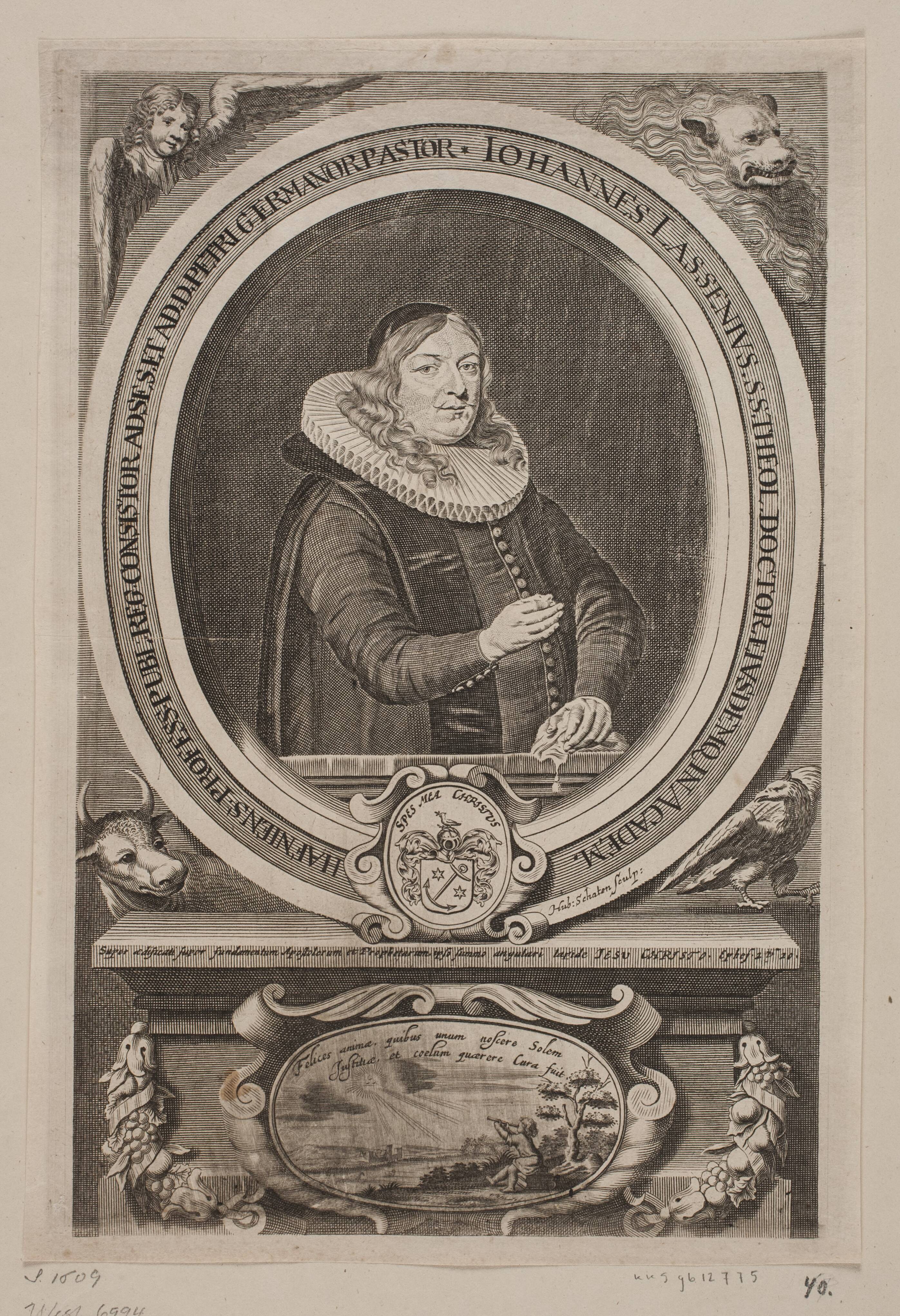Pastor Johannes Lassenius