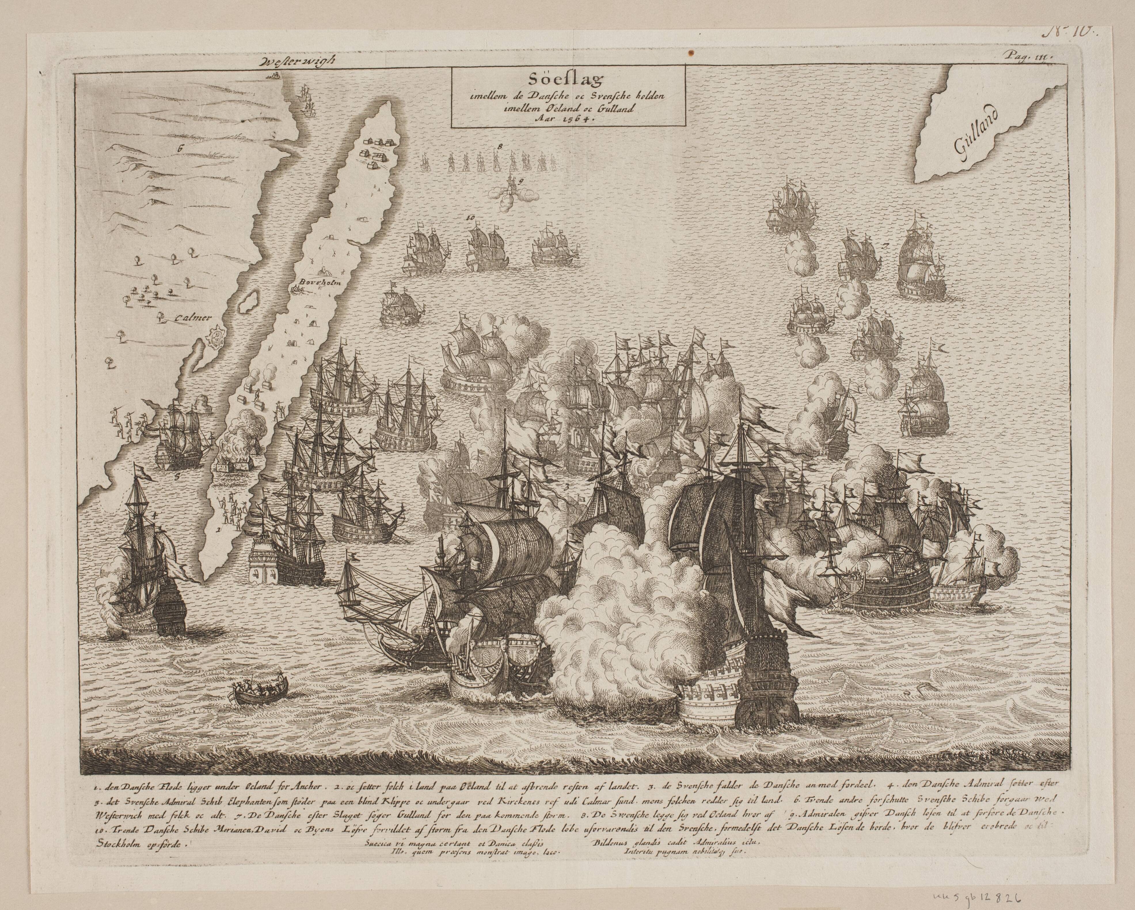 Søslag ved Øland og Gulland, 1564