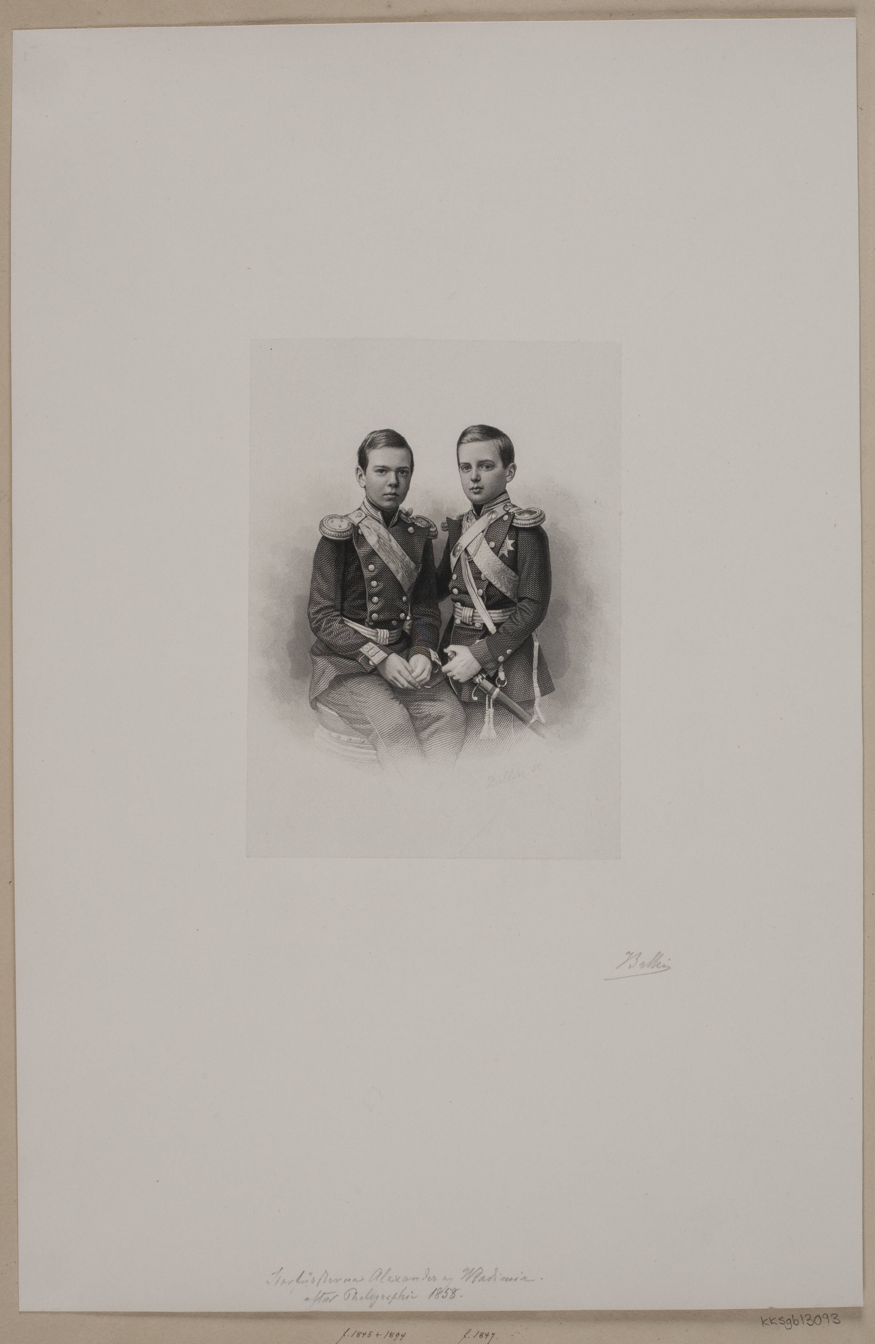Storfyrsterne Alexander og Wladimir