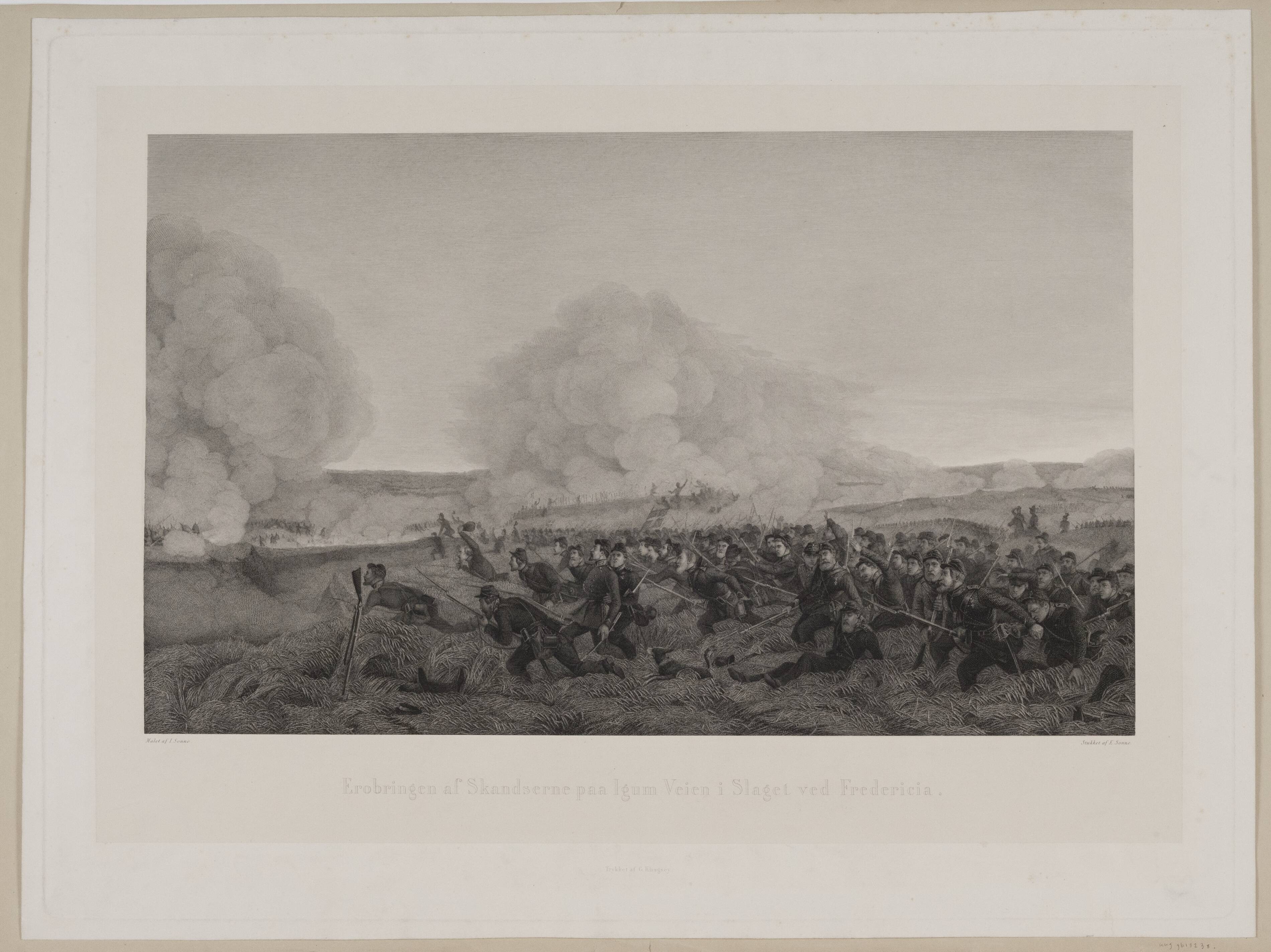 Slaget ved Egumvejen, Fredericia, 1849