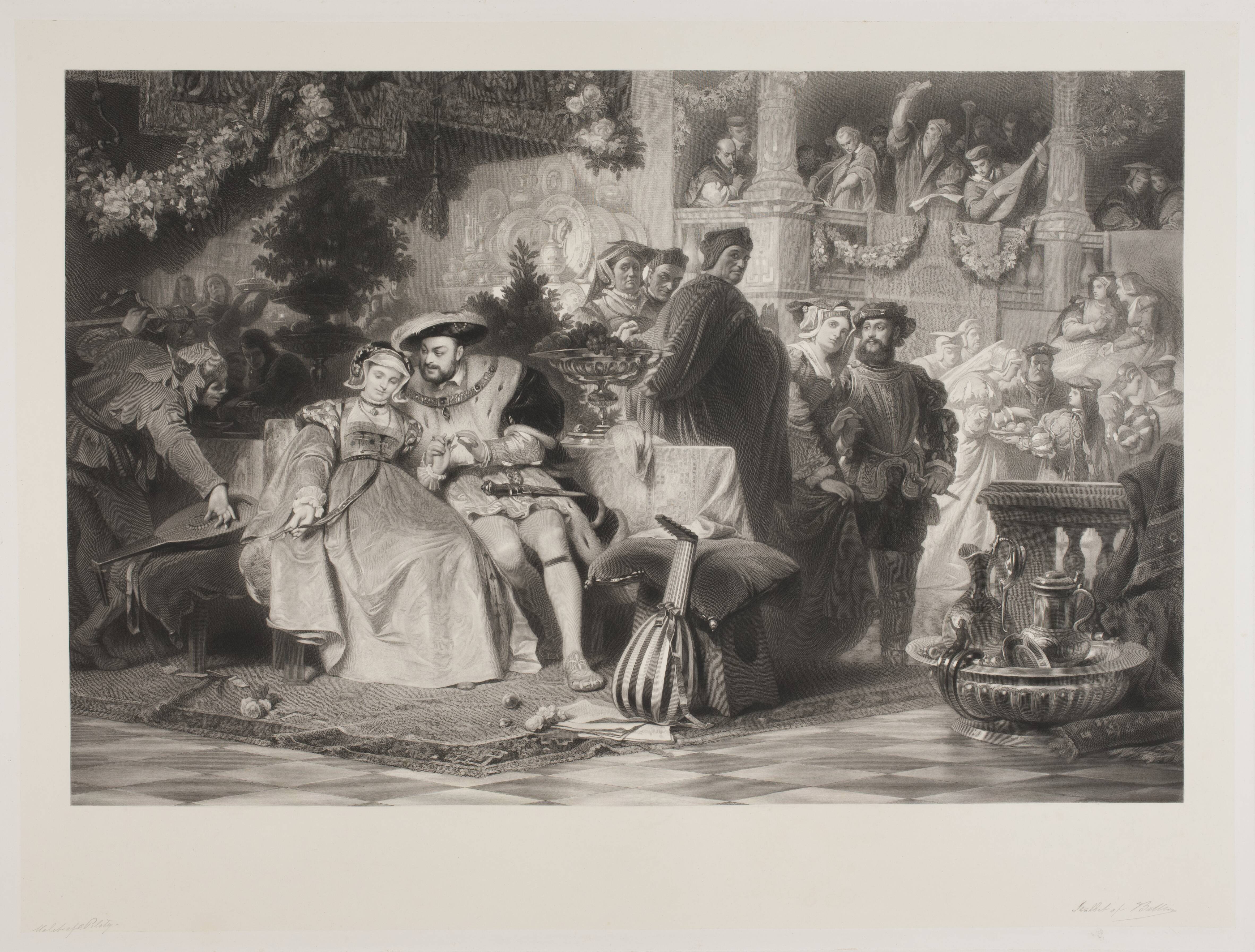 Henrik VIII and Anna Boleyn