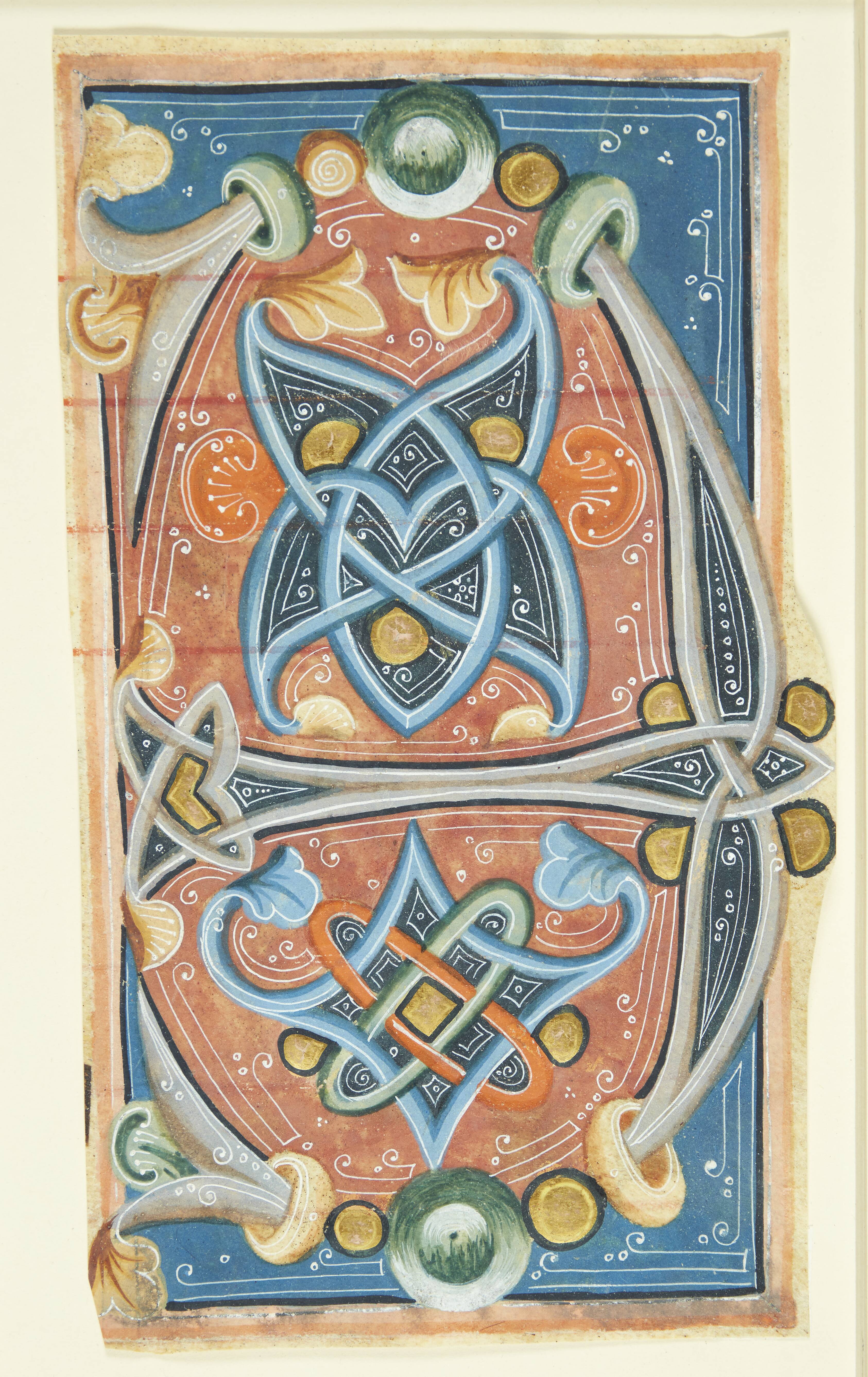 Ornamenteret initial E