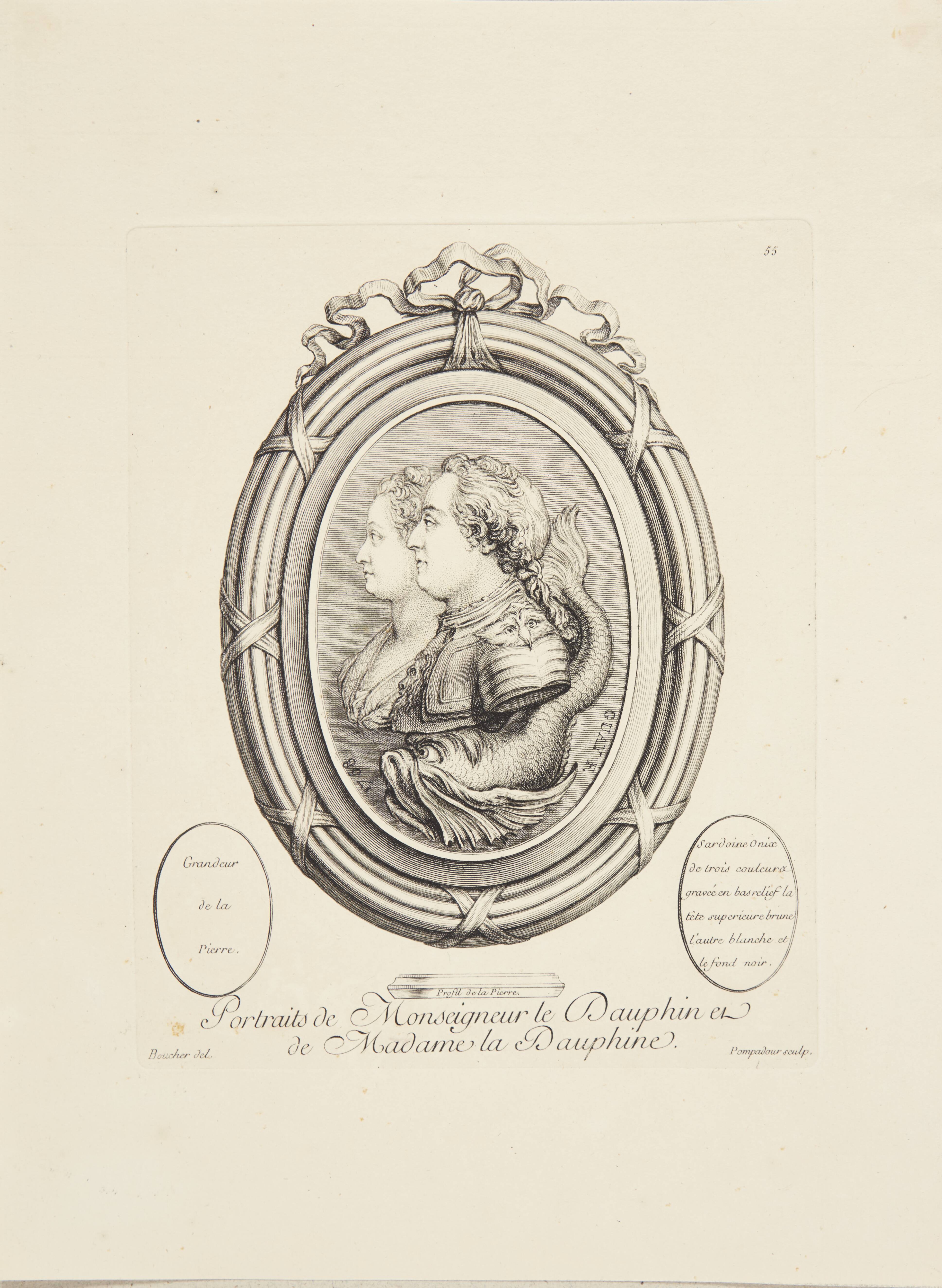 Portrætter af M. og Mme. le Dauphin