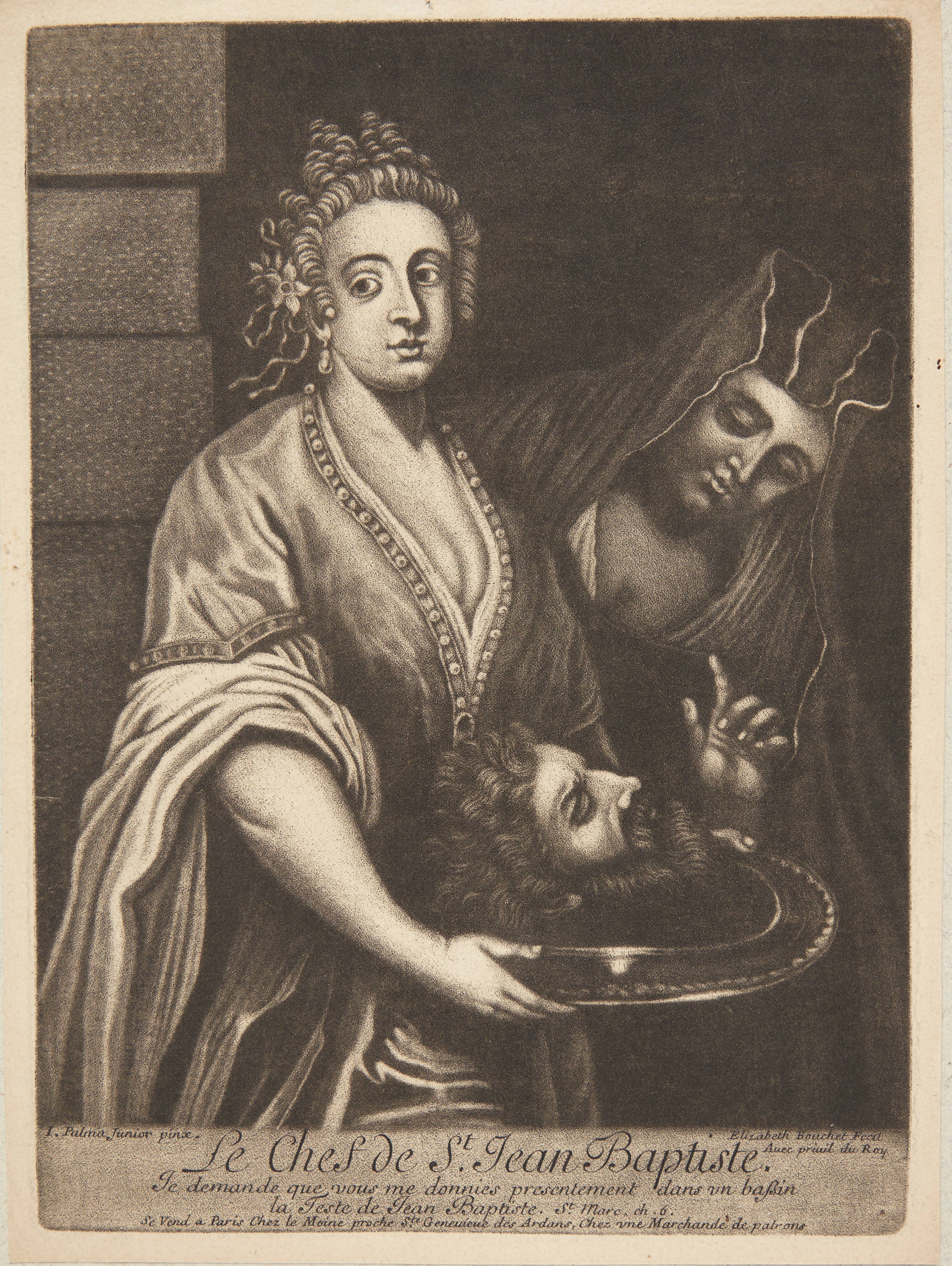 Salome med Johannes Døberens hoved på et fad