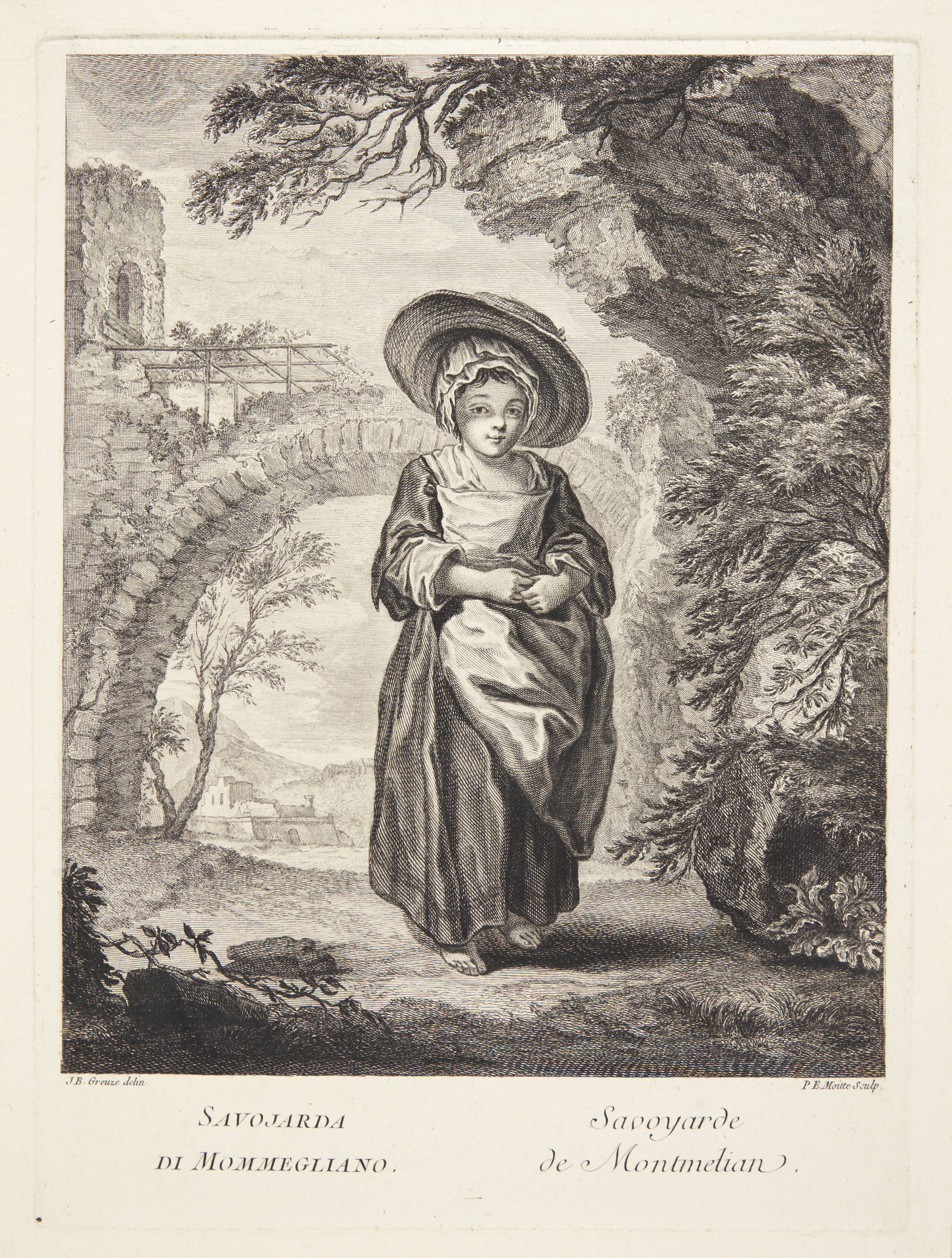 Bondepige fra Savoyen (Savoyarde de Montmelian)