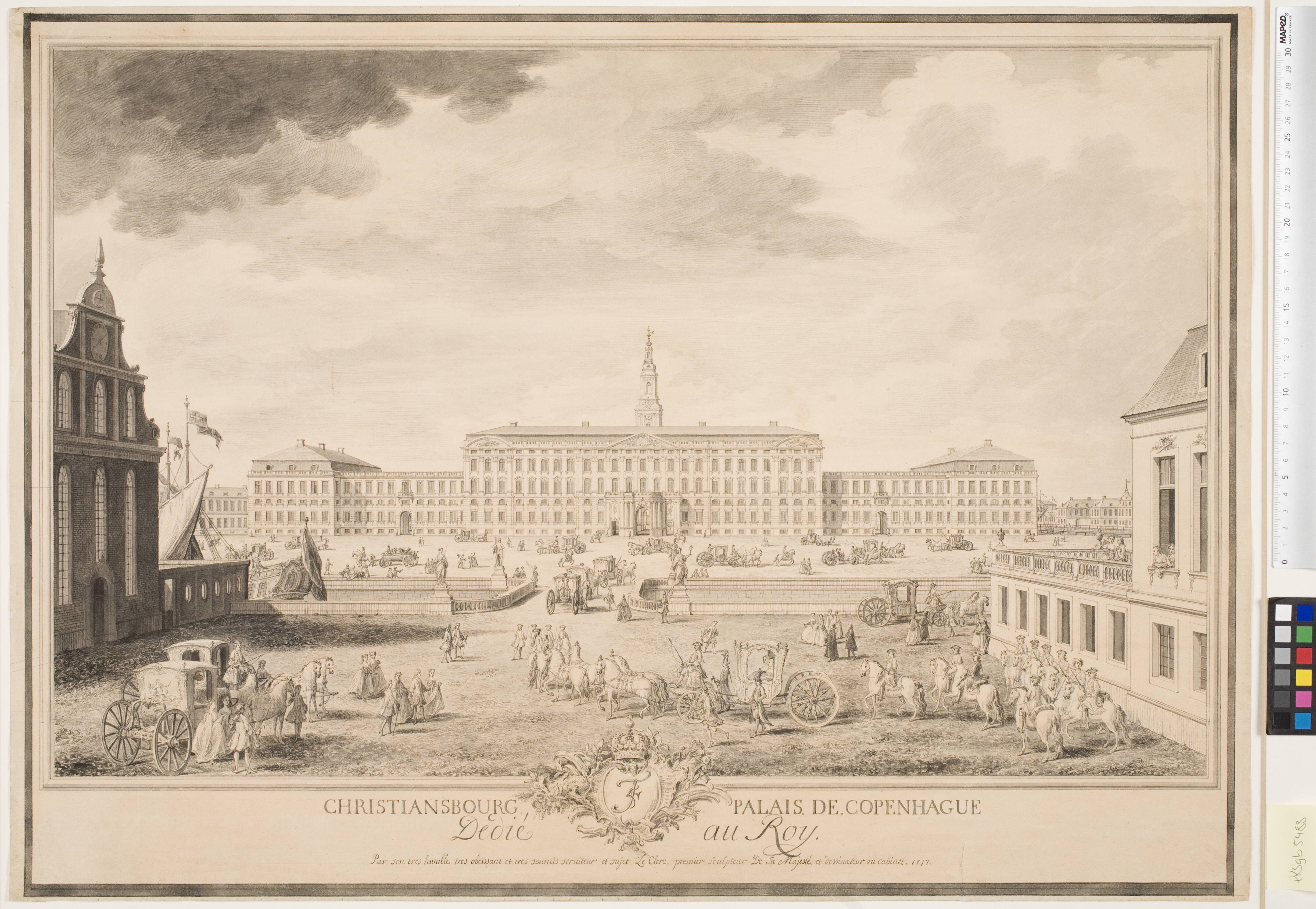 Christiansbourg Palais de Copenhague