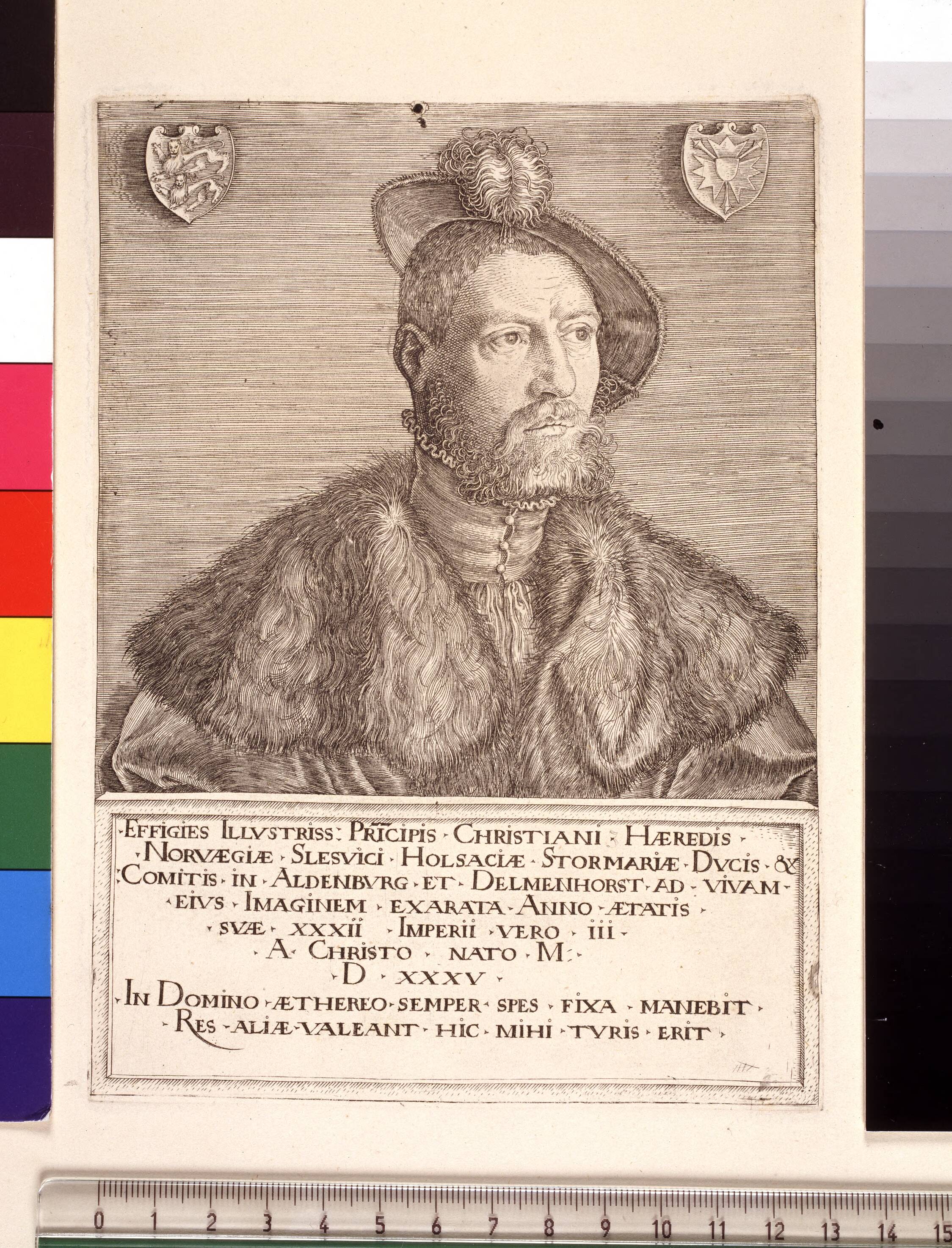 Portrait of King Christian III