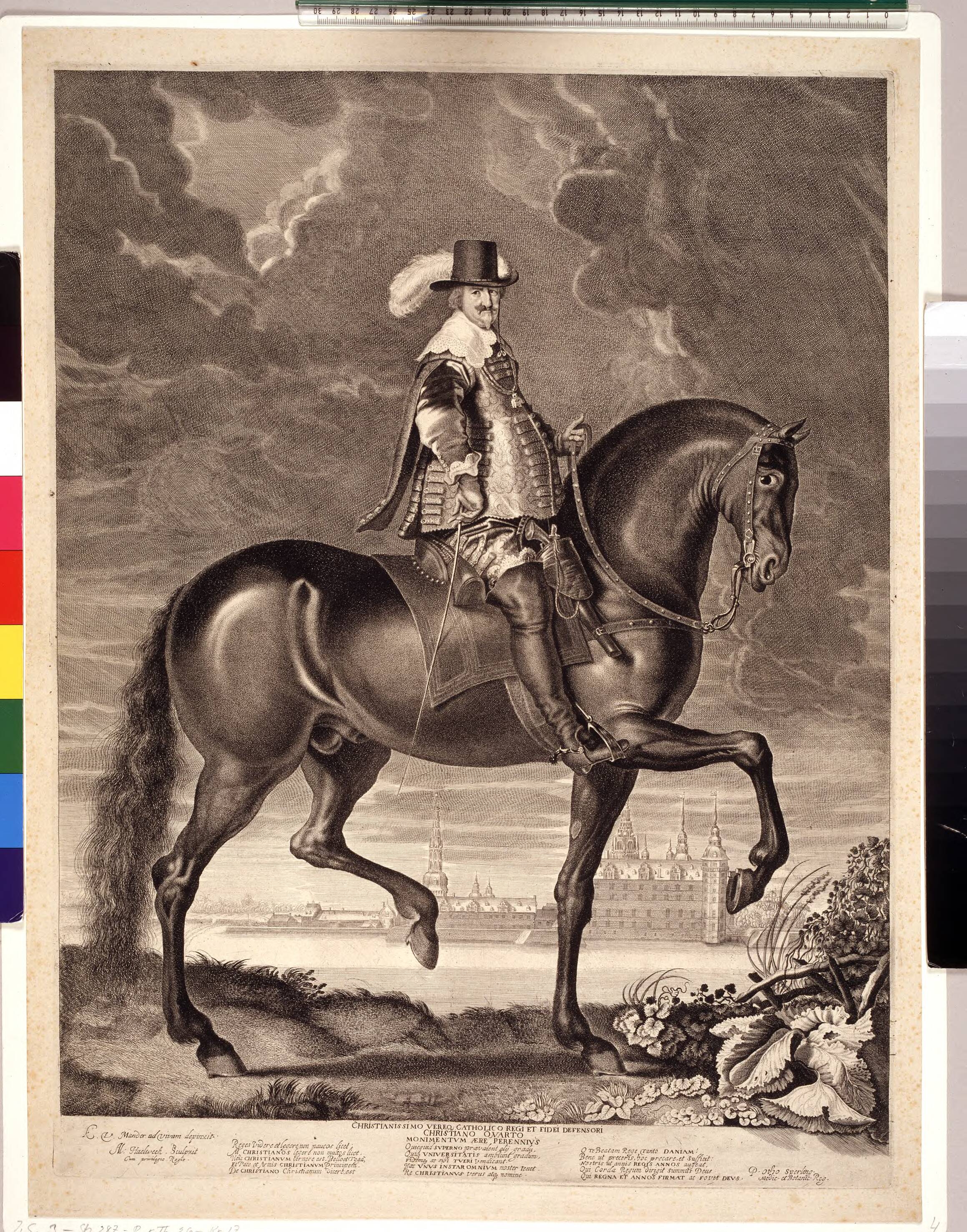 Christian IV til hest