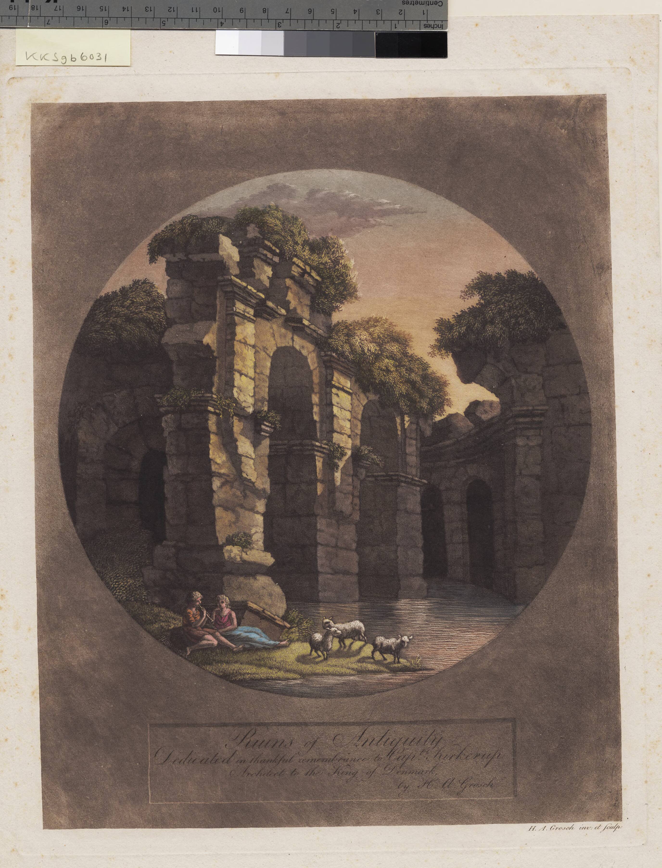 Ruins of Antiquity. Dedicated to Kirkerup