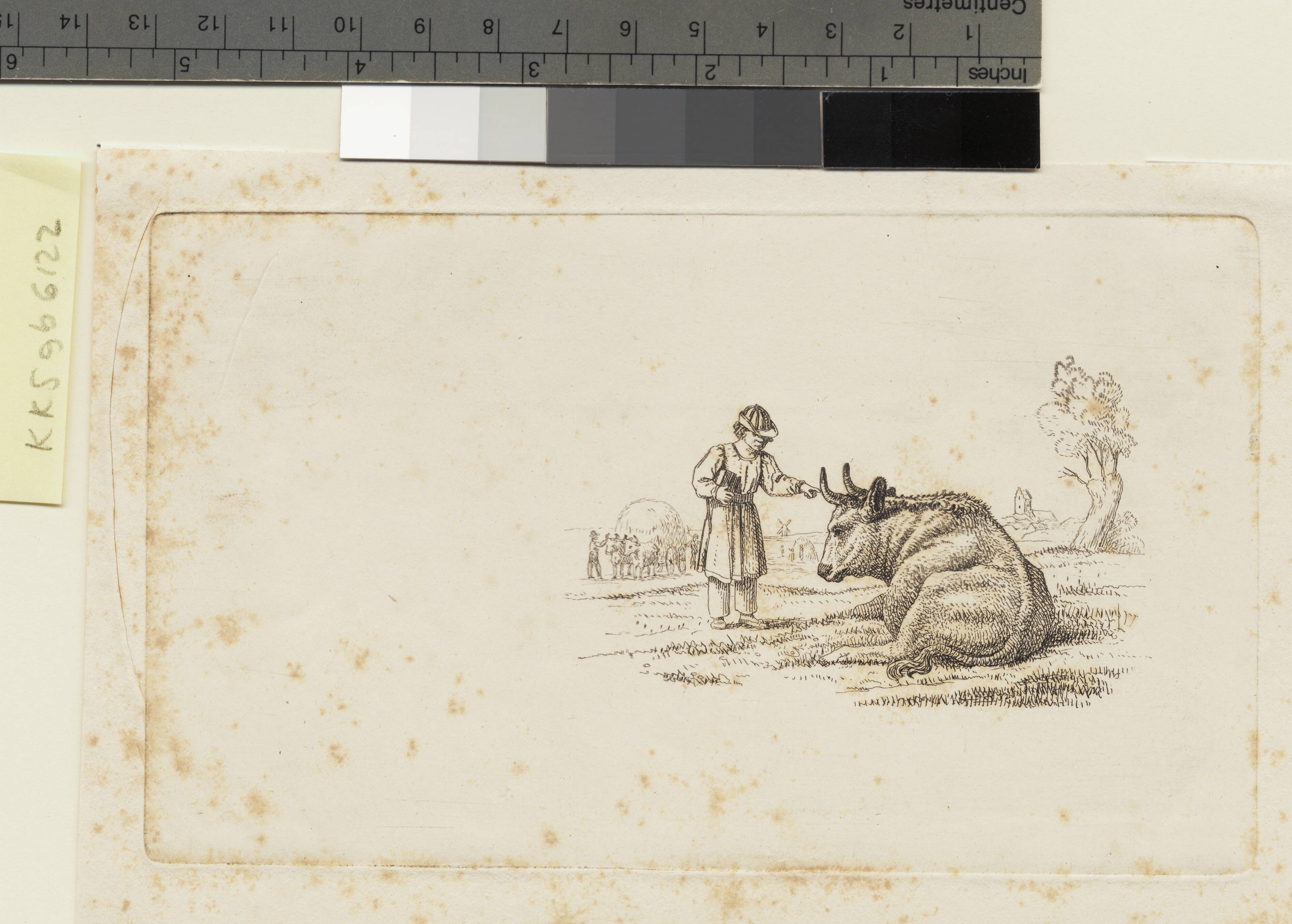Illustration til "Halvhundrede Fabler for Børn" af Hey