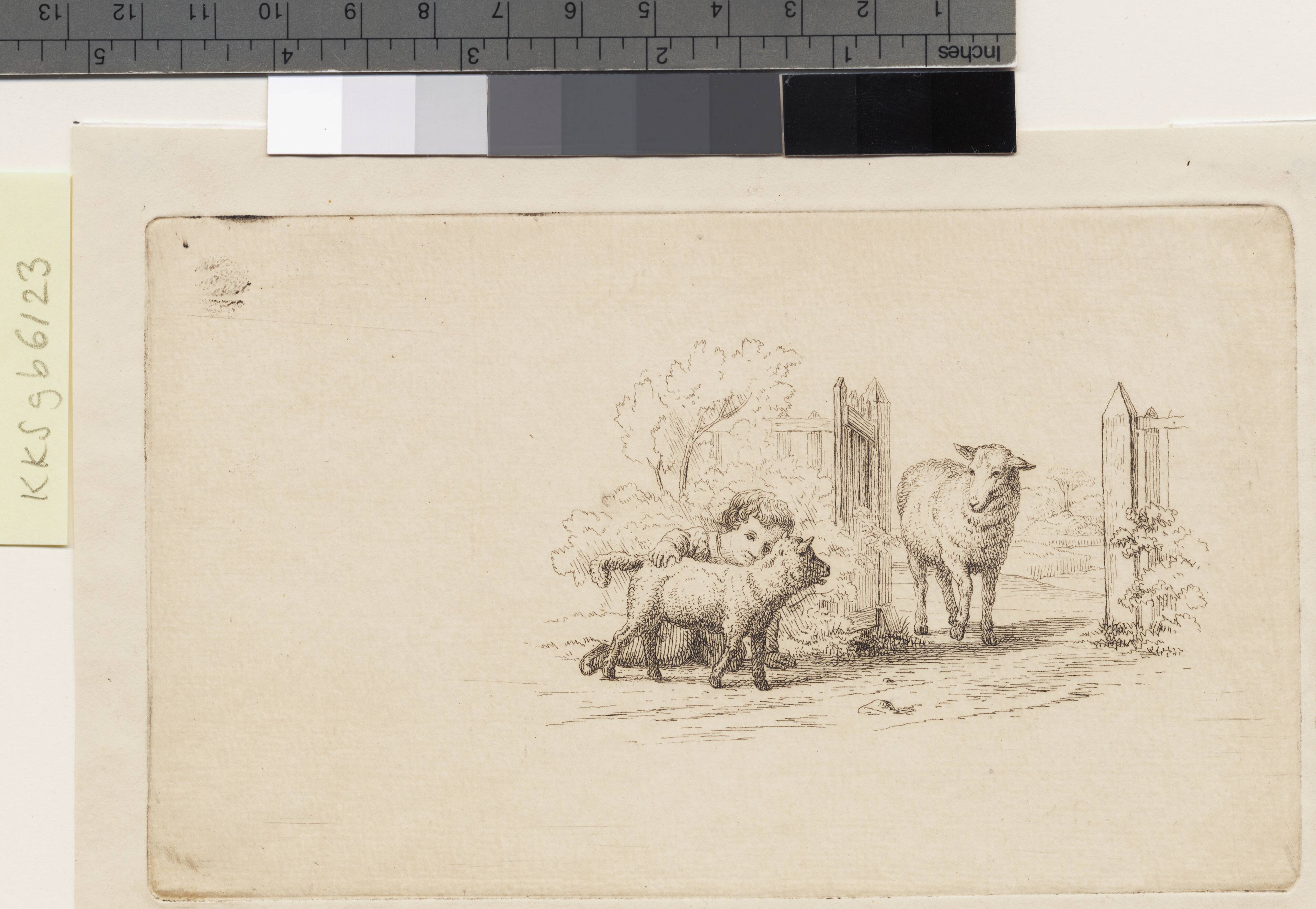 Illustration til "Halvhundrede Fabler for Børn" af Hey