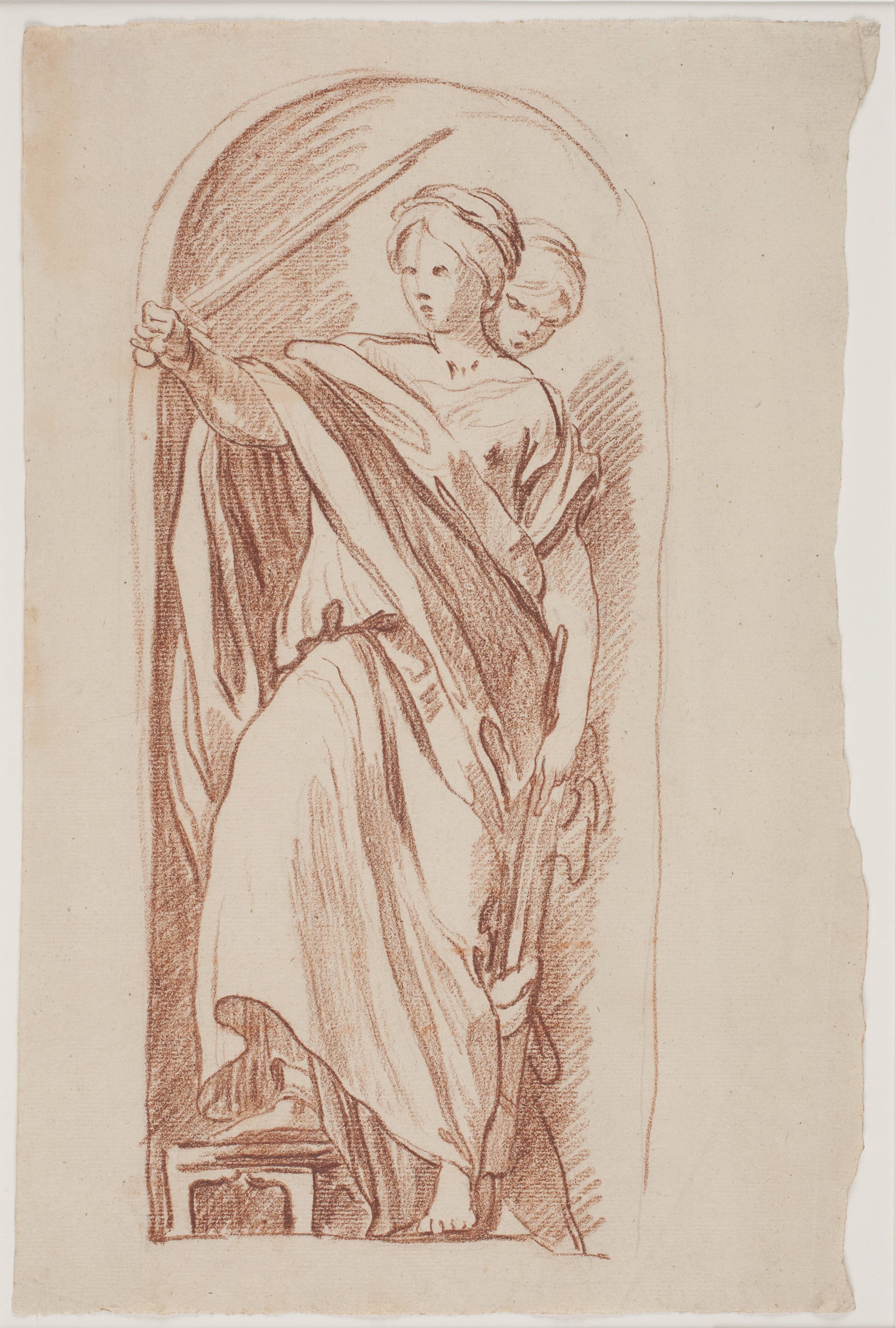 Judith. (Studie efter skulptur)