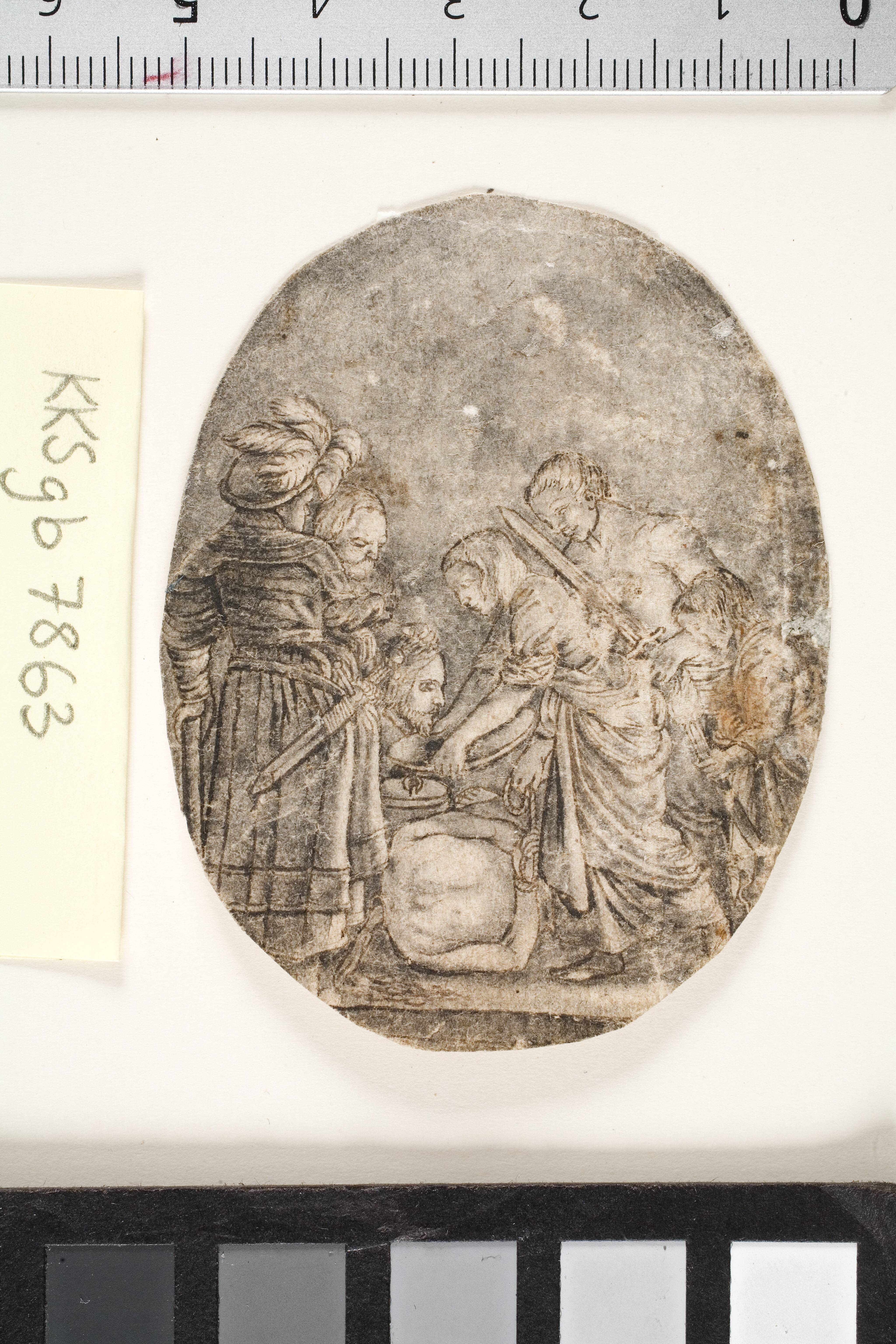 The beheading of Johannes the Baptist