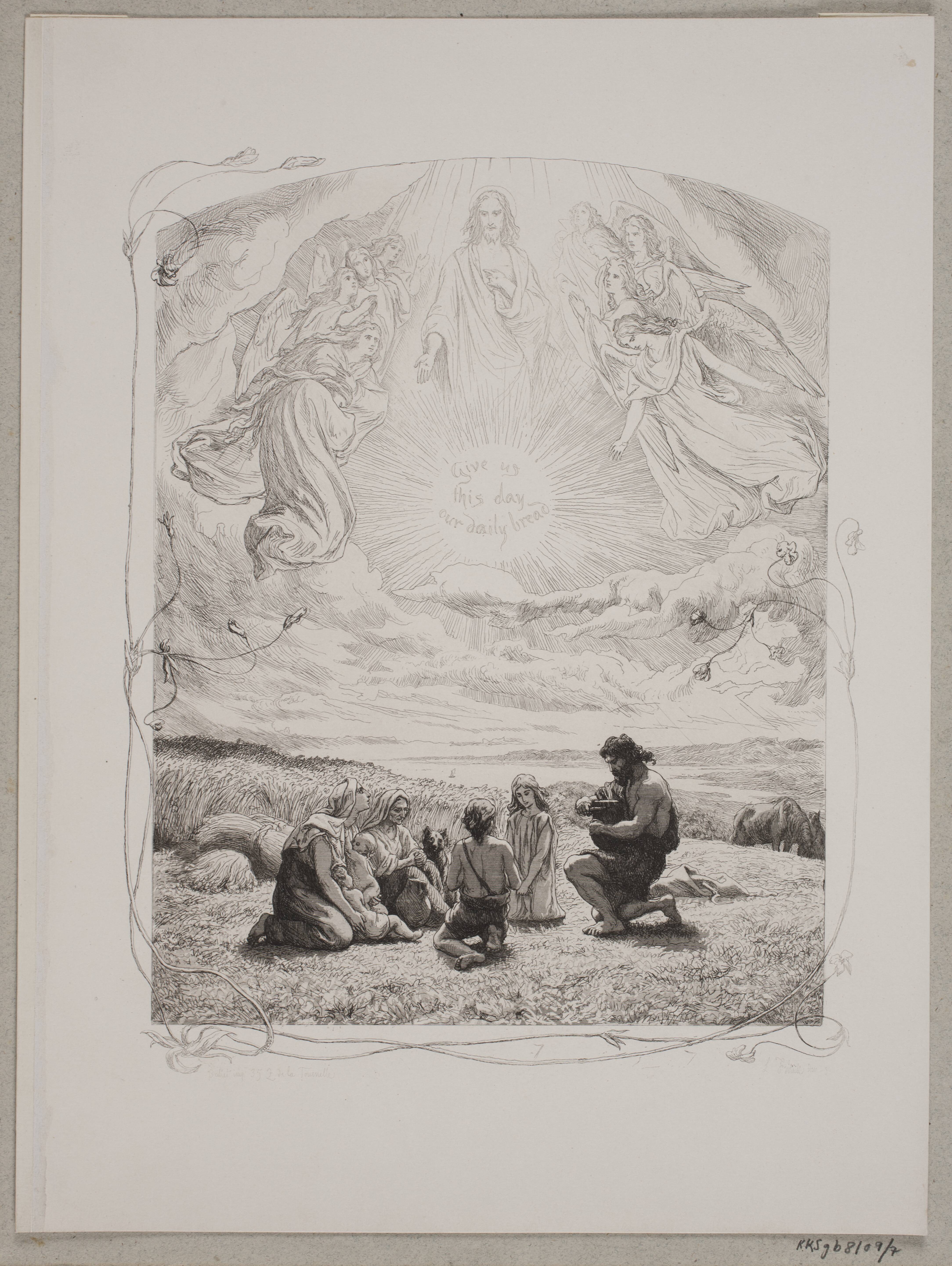 Illustration til "The Lord's Prayer"