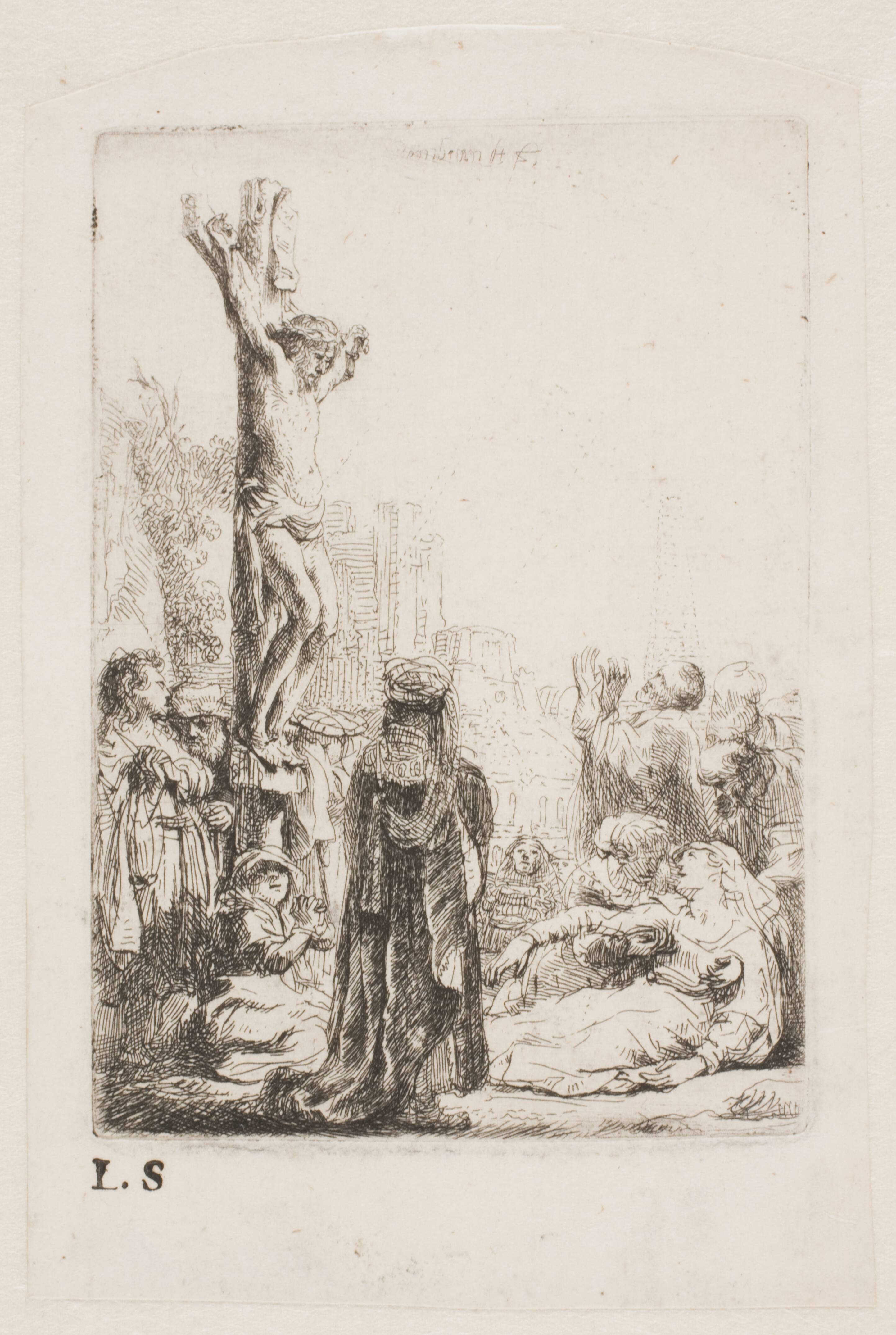 The crucifixion: small plate