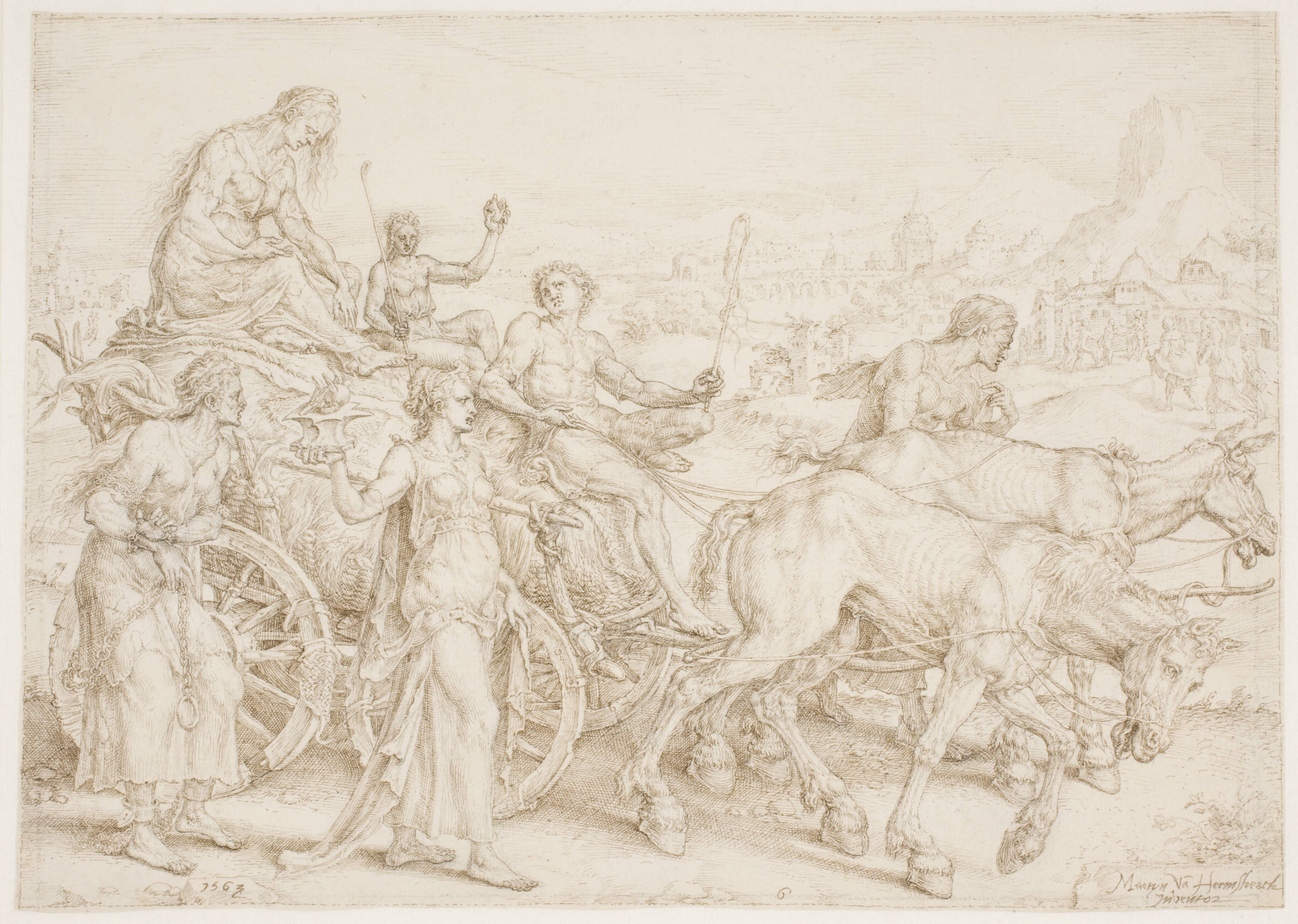 Triumphal Chariot. Inopia (Want)