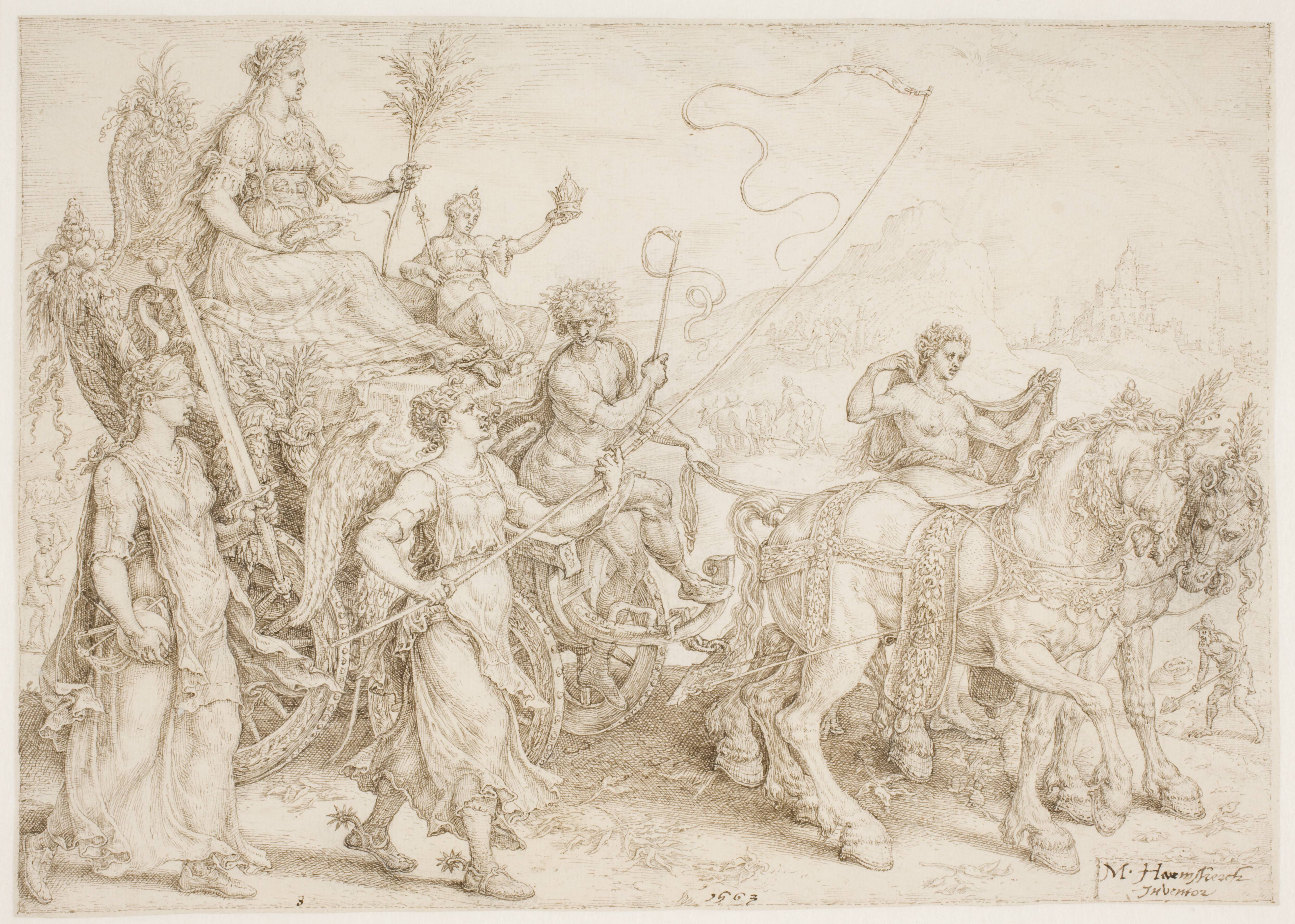 Triumphal Chariot. Pax (Peace)