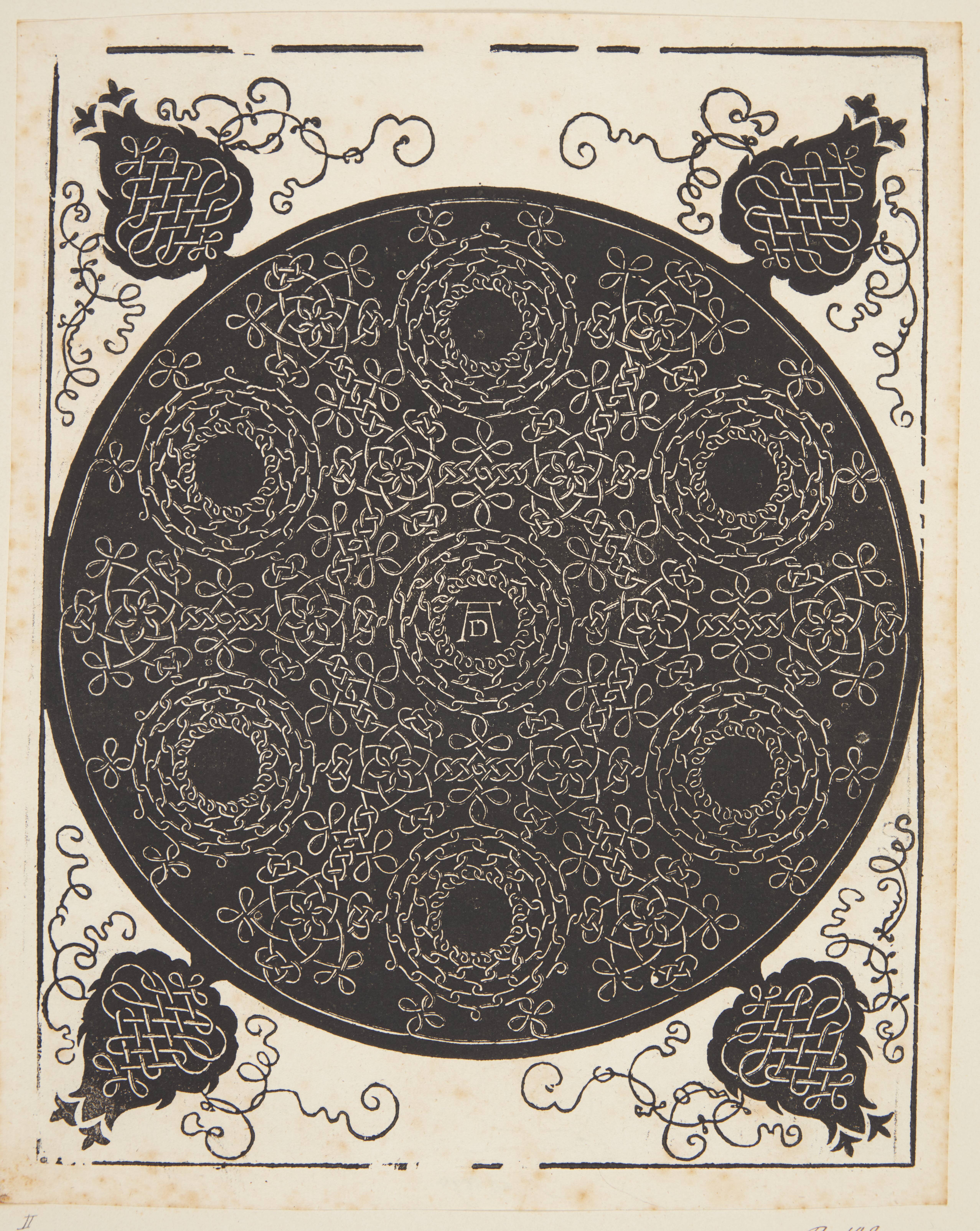 Interlaced Cord Pattern with Seven Wreaths