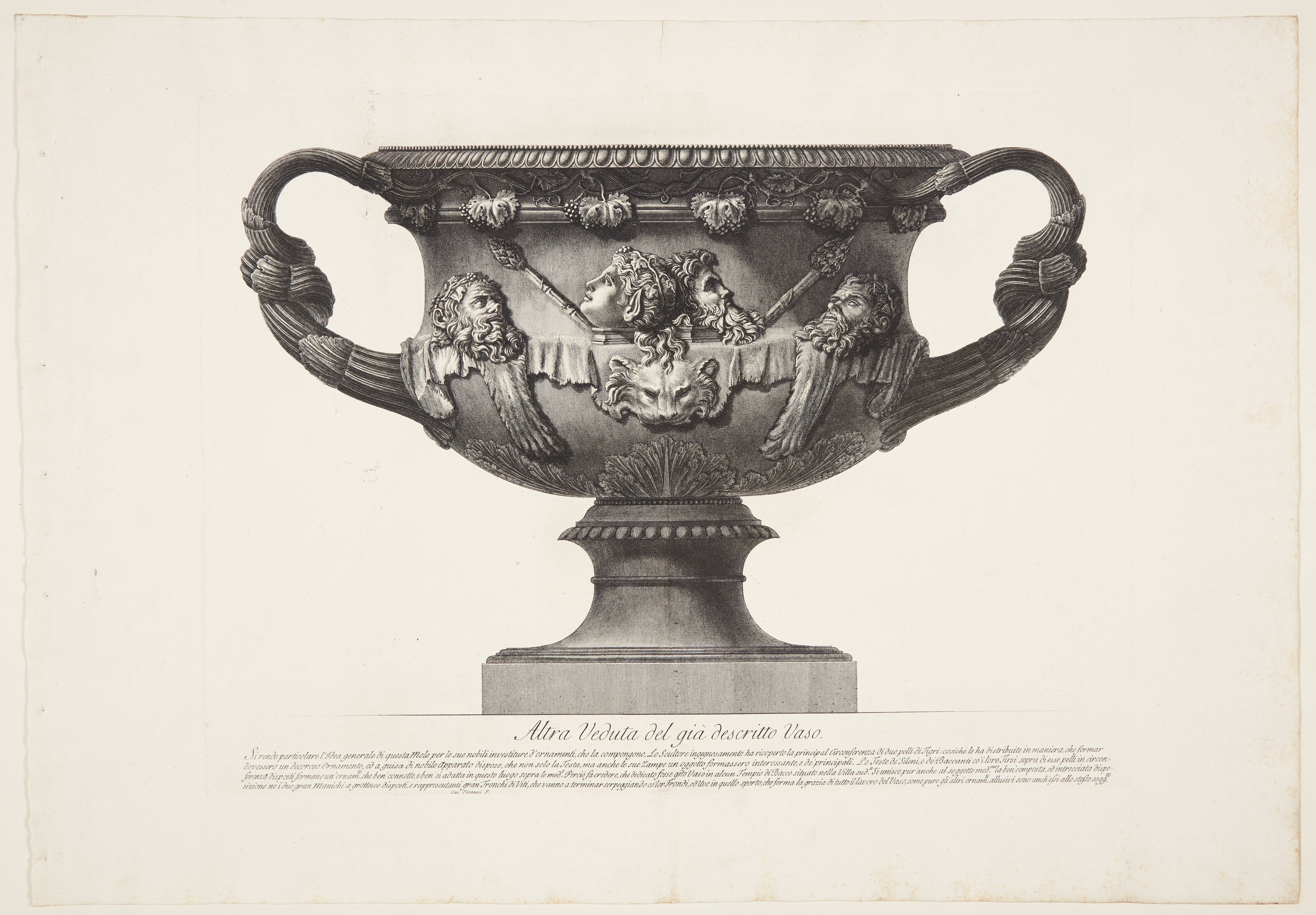 Another view of the Warwick Vase
