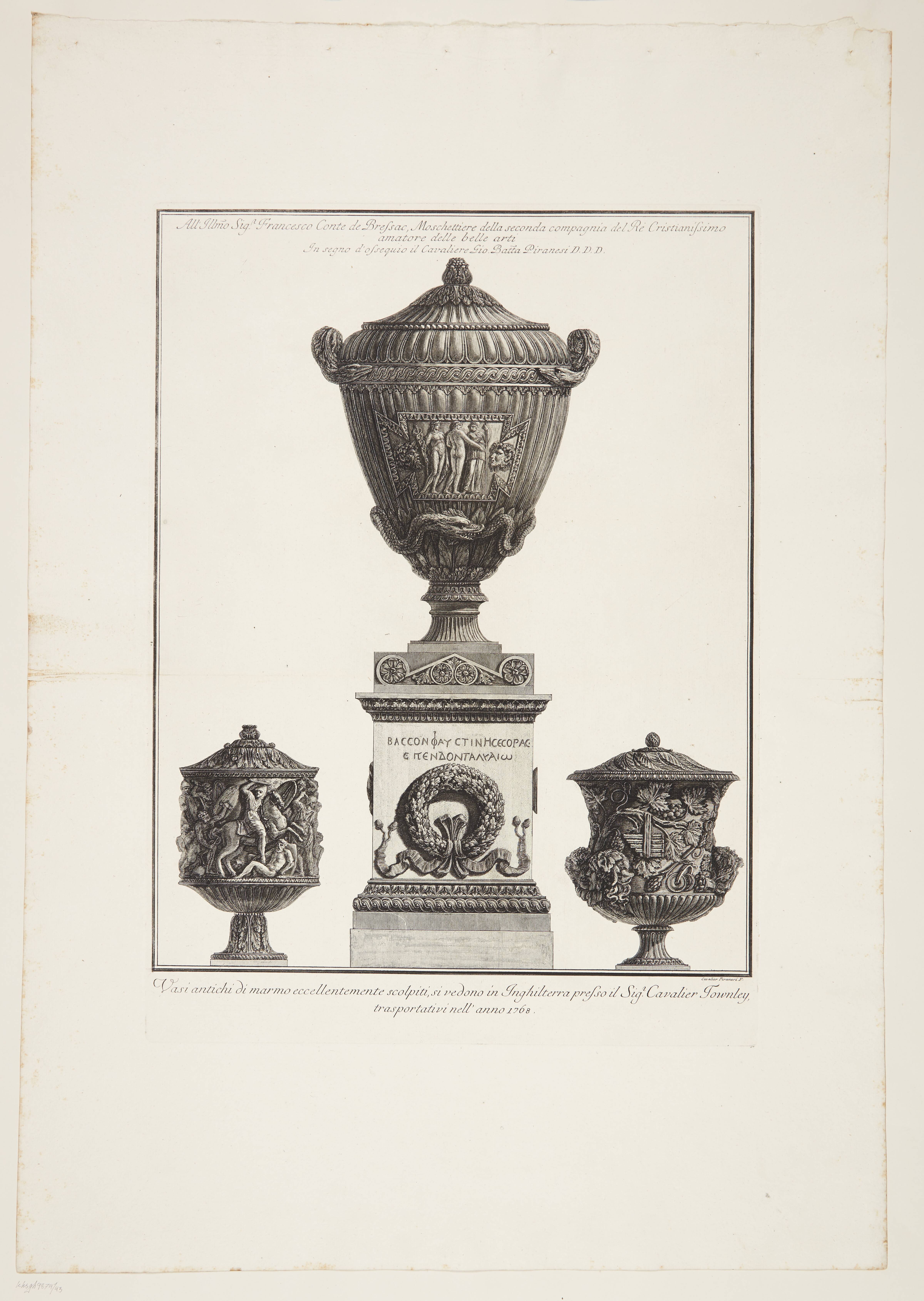 Marble vases