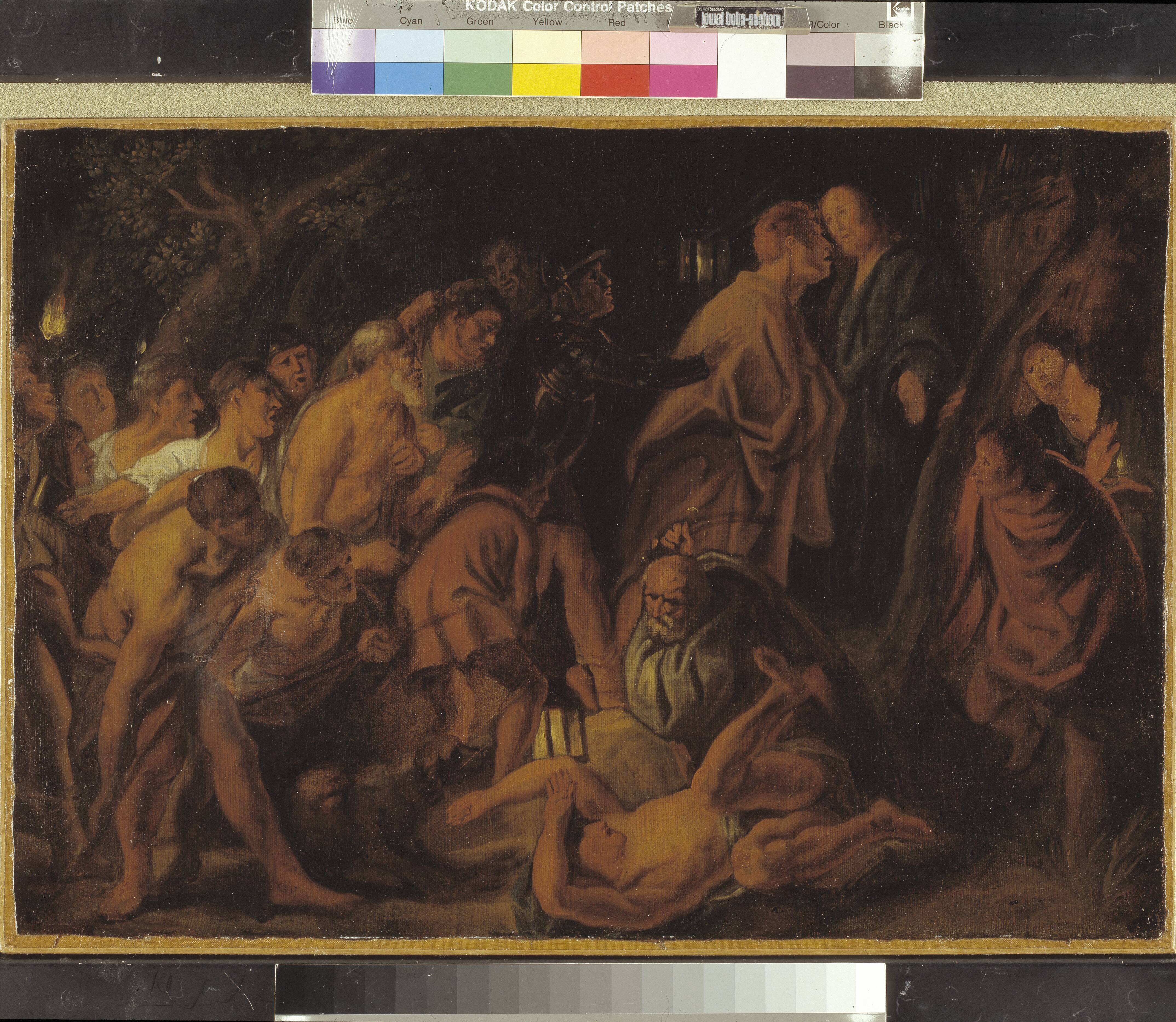The Betrayal and Arrest of Christ in Gethsemane