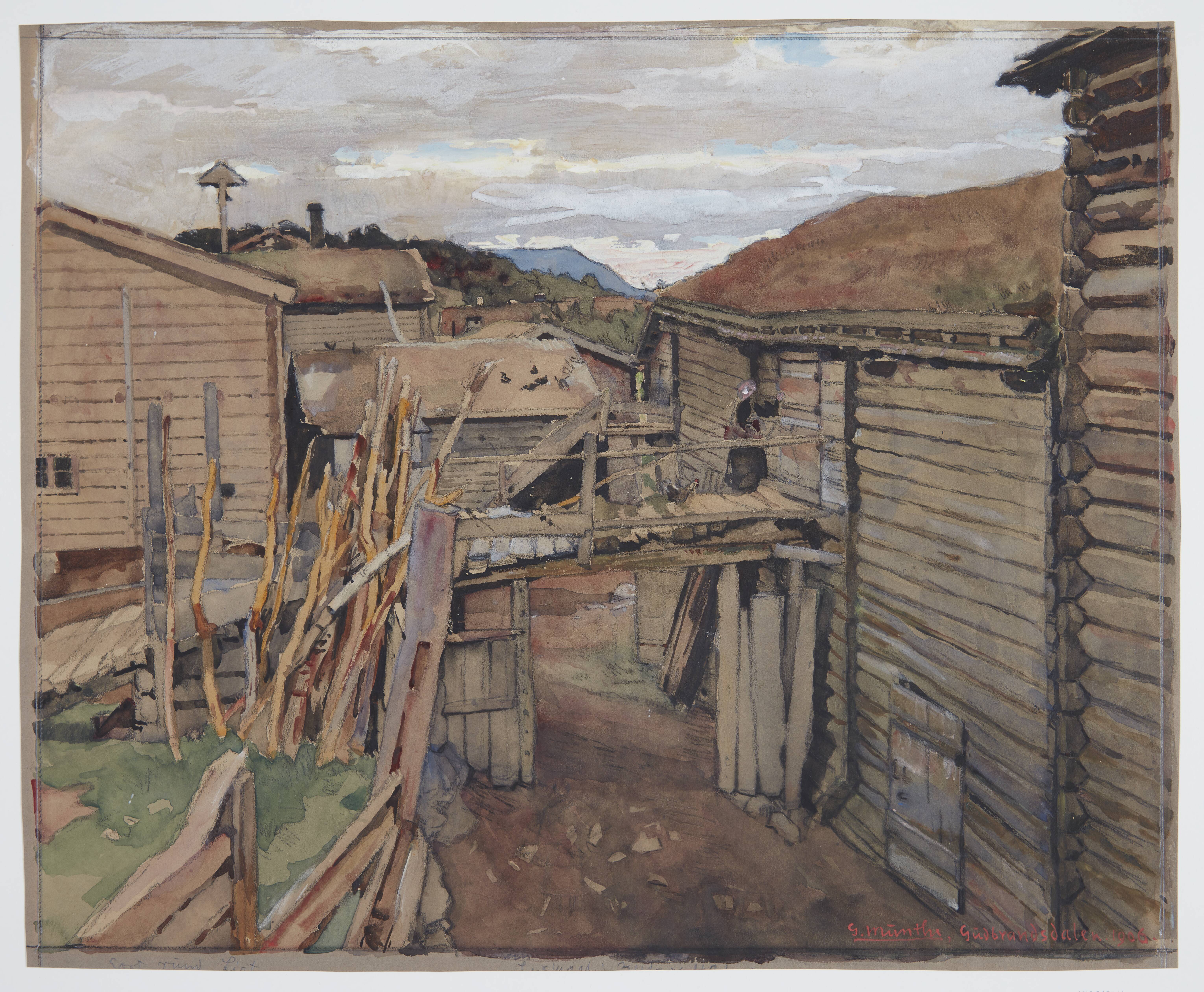 Gudbrand's Valley, Old Houses