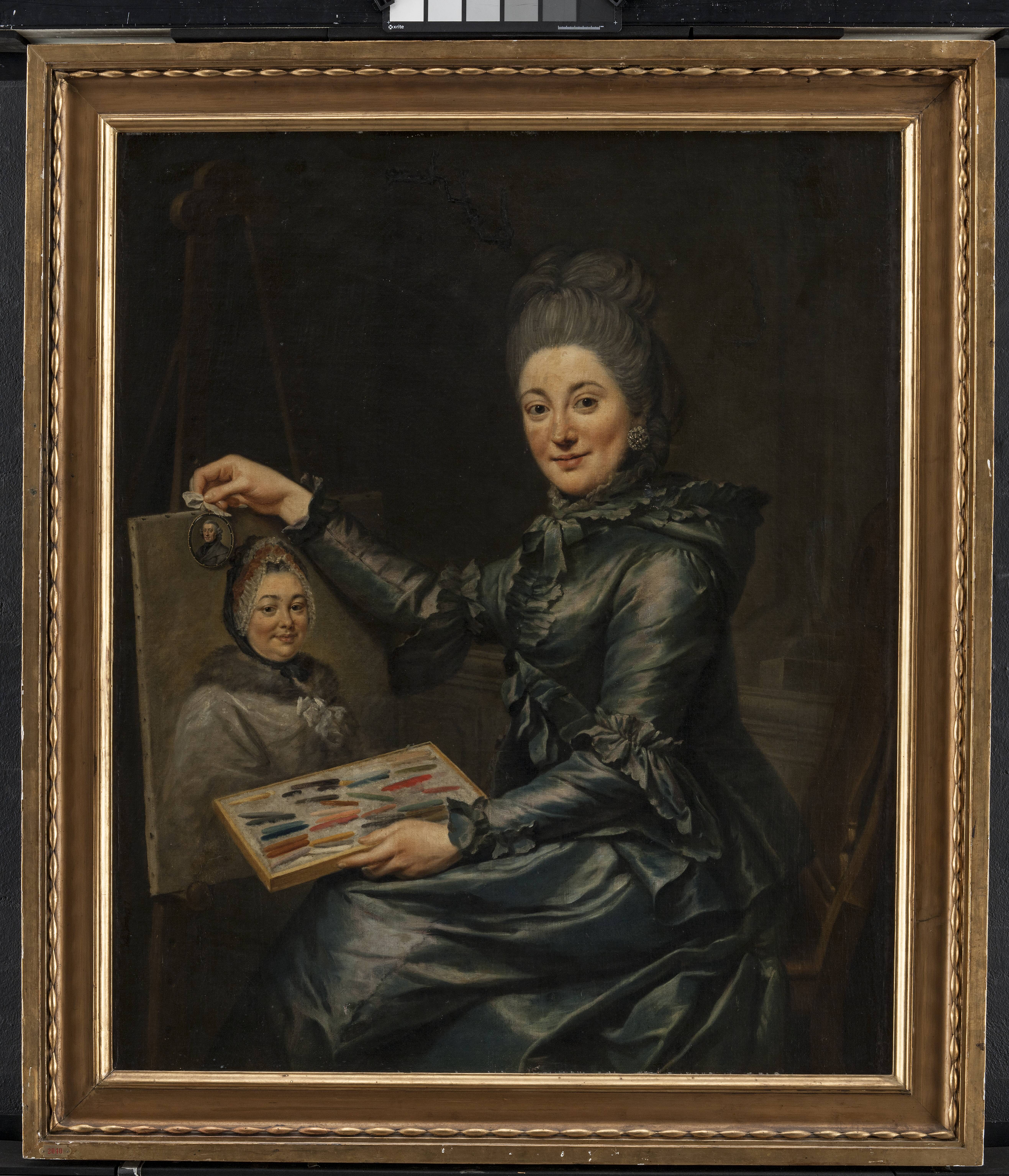 Portrait of the Artist's Daughter Elisabeth, Married Lampe