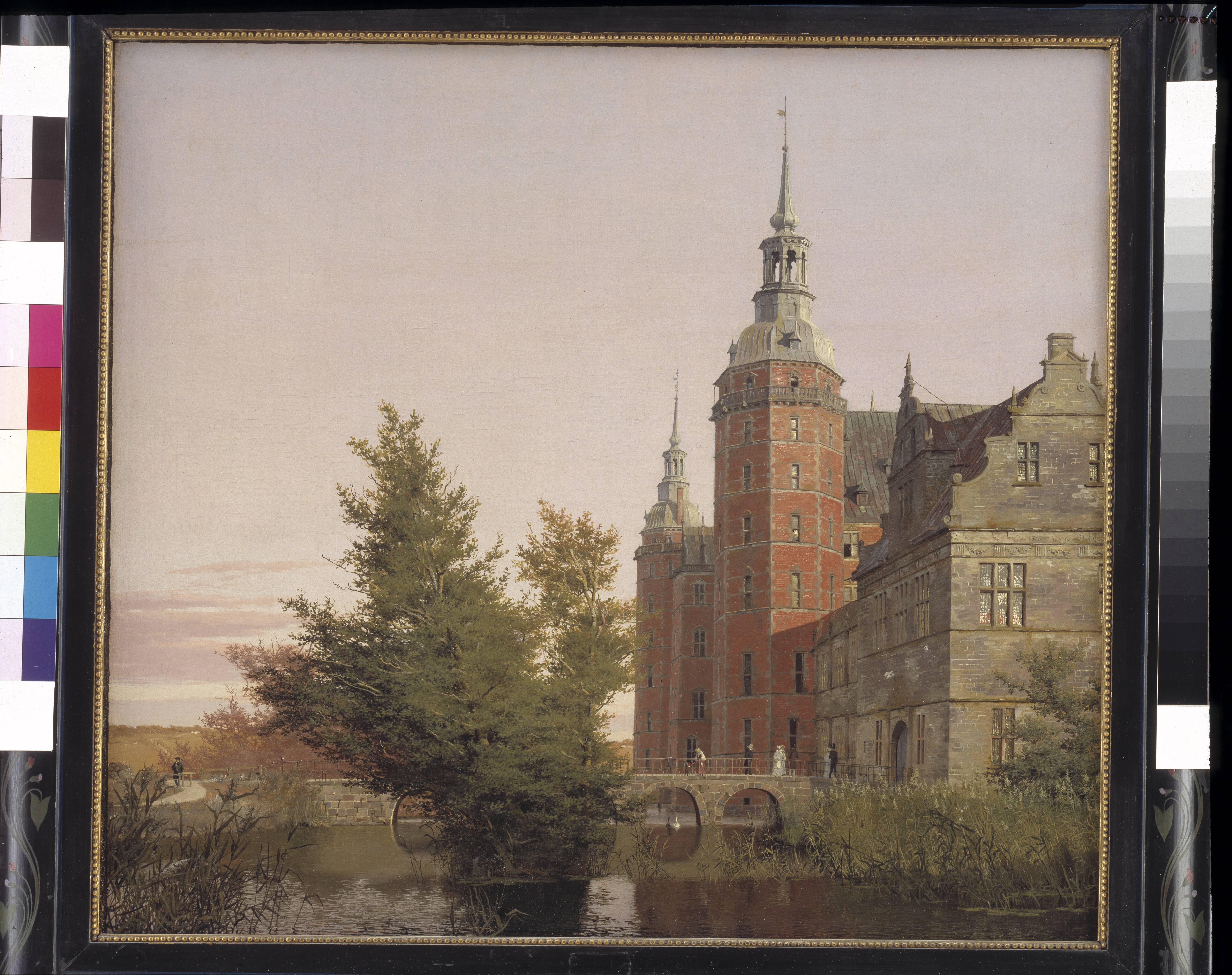 Frederiksborg Castle Seen from the Northwest