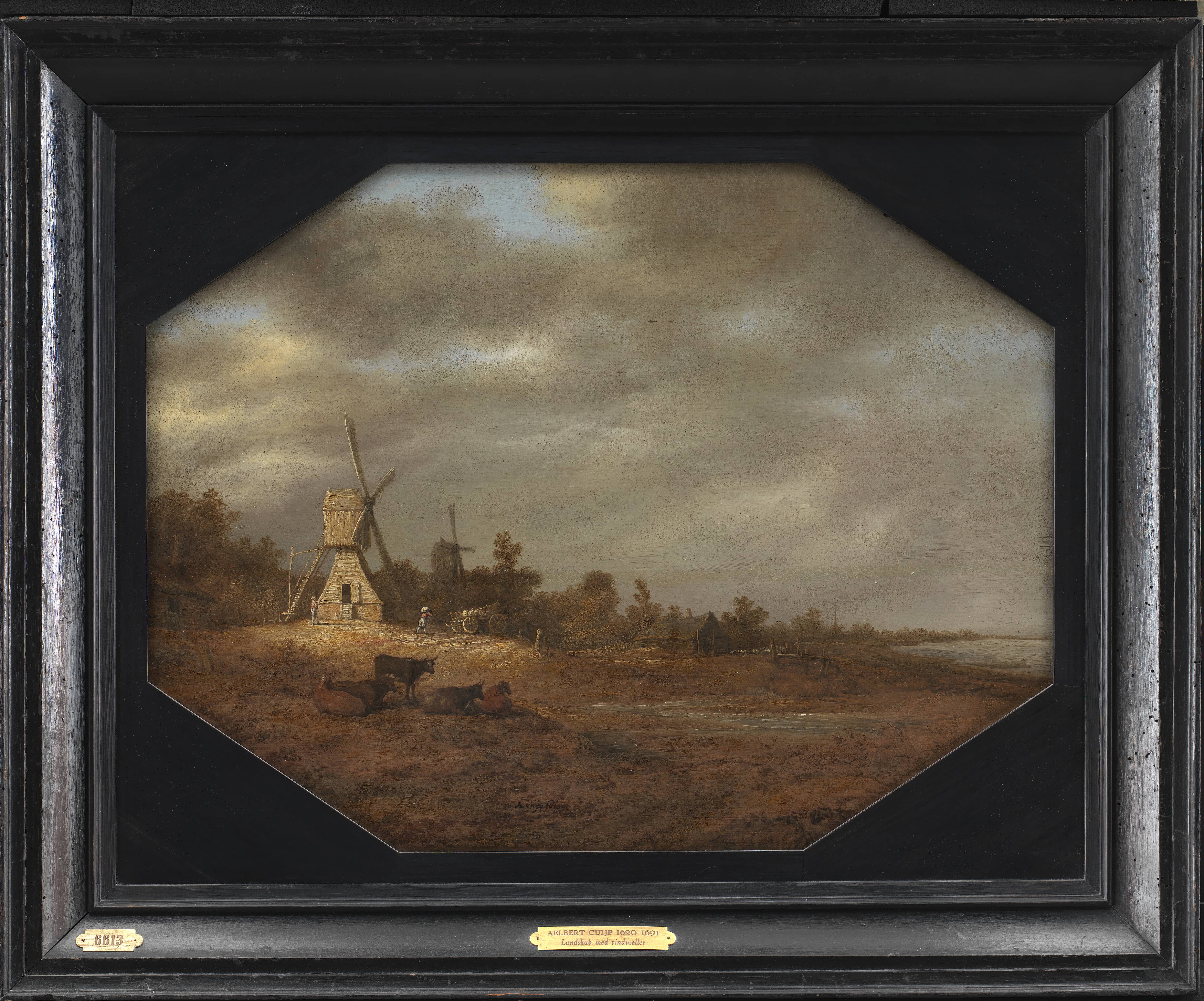 Landscape with Windmills