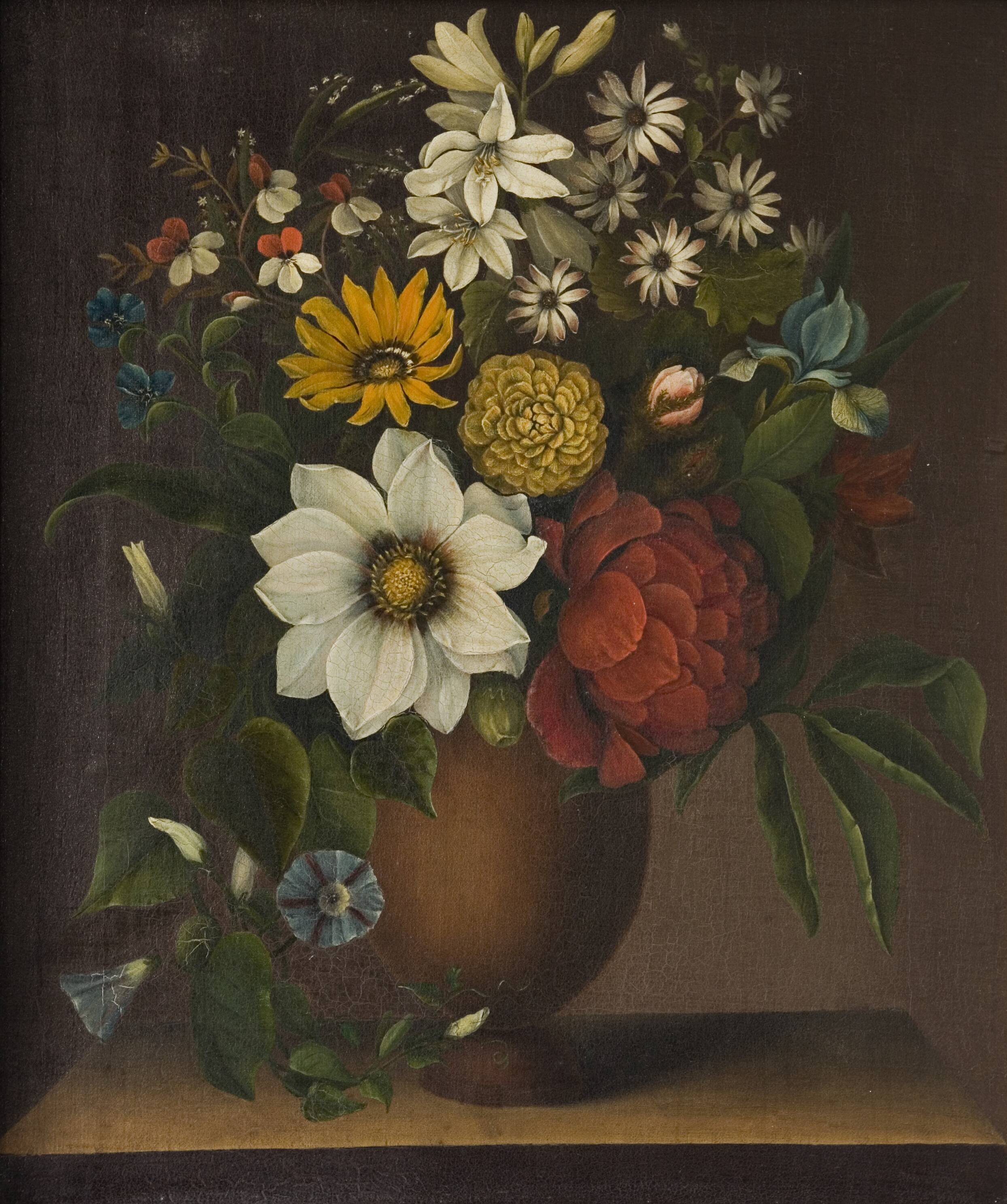 Vase med blomster