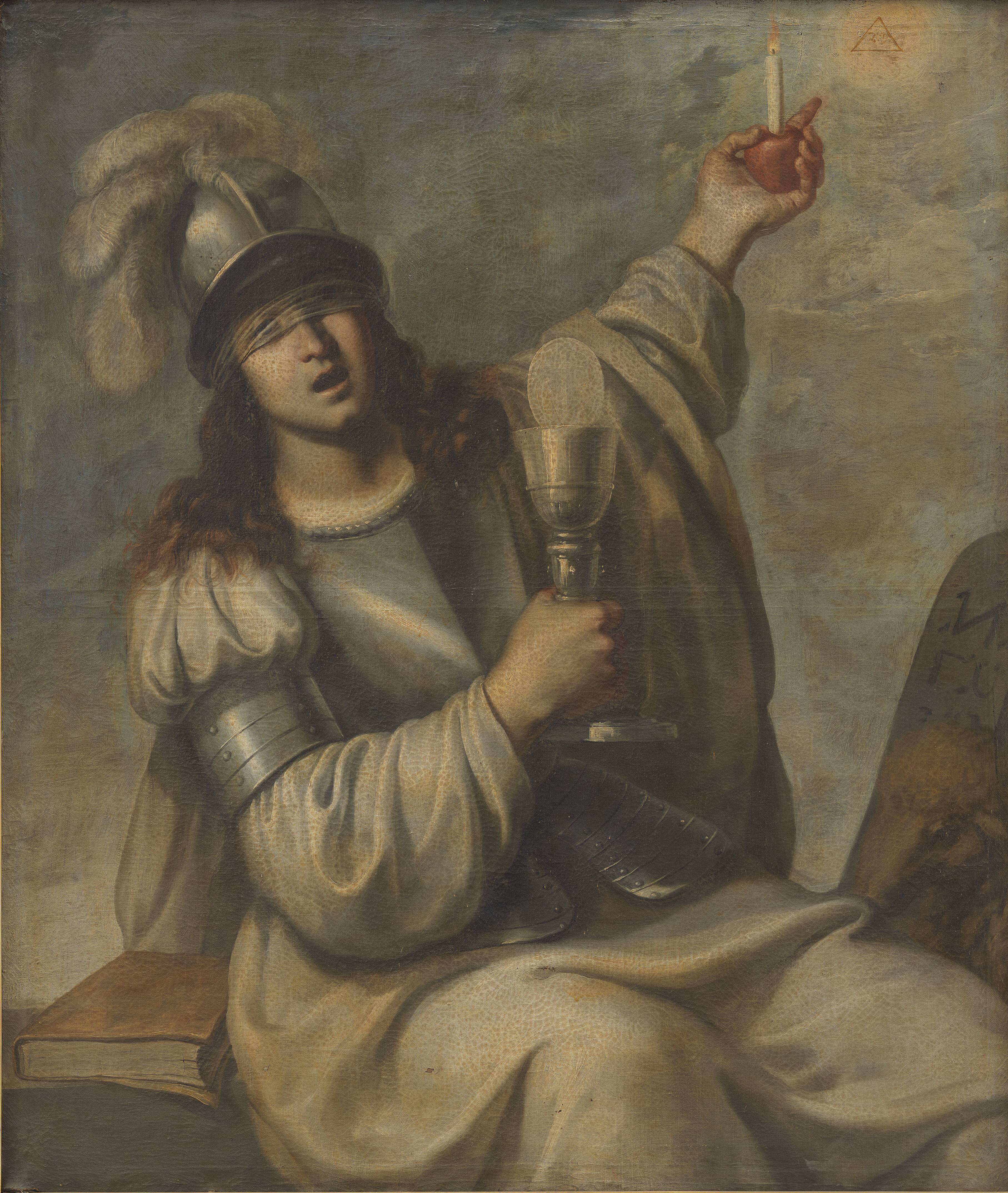 Faith. Allegorical Female Figure