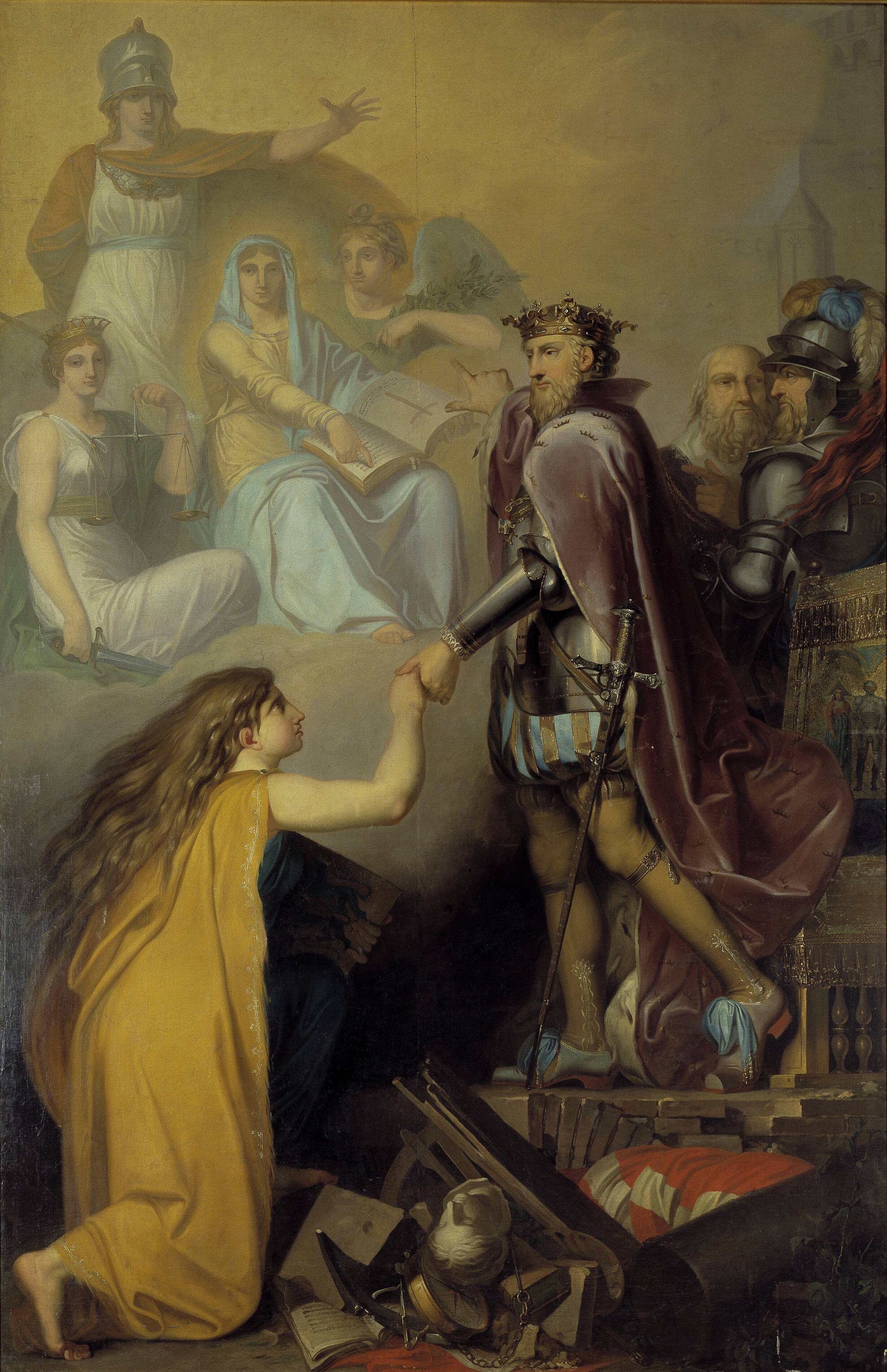 Christian III Succouring Denmark