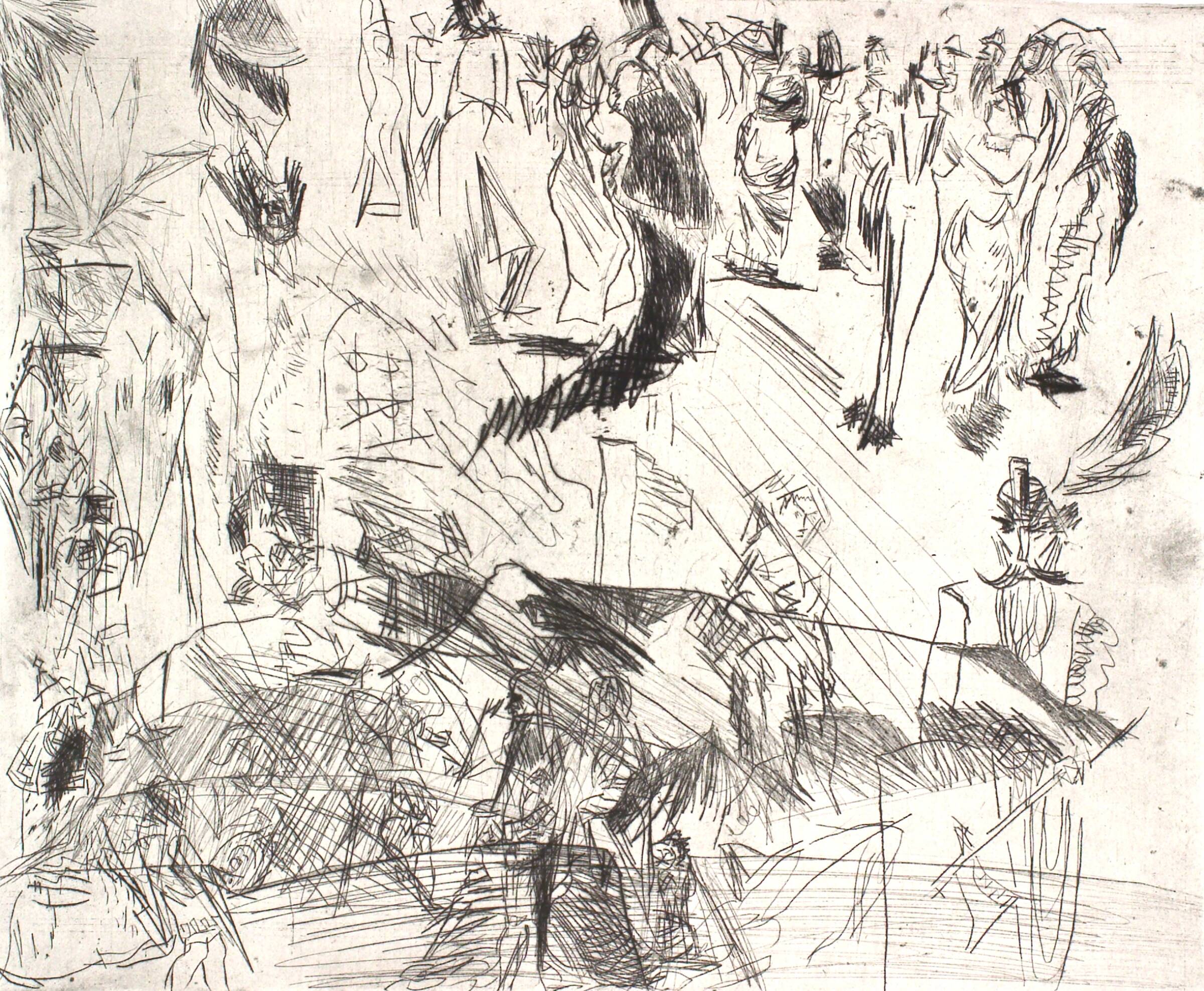 Selskabsliv, Per Kirkeby, 1963-1976