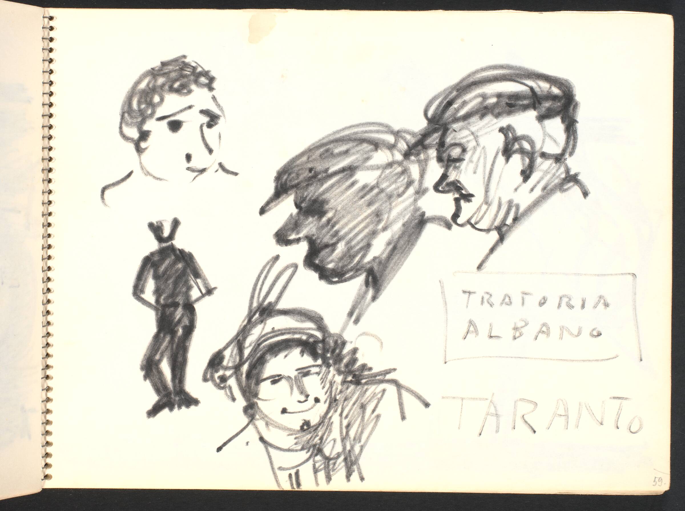 Fire portrætter O.A., Gottfred Eickhoff, 1952