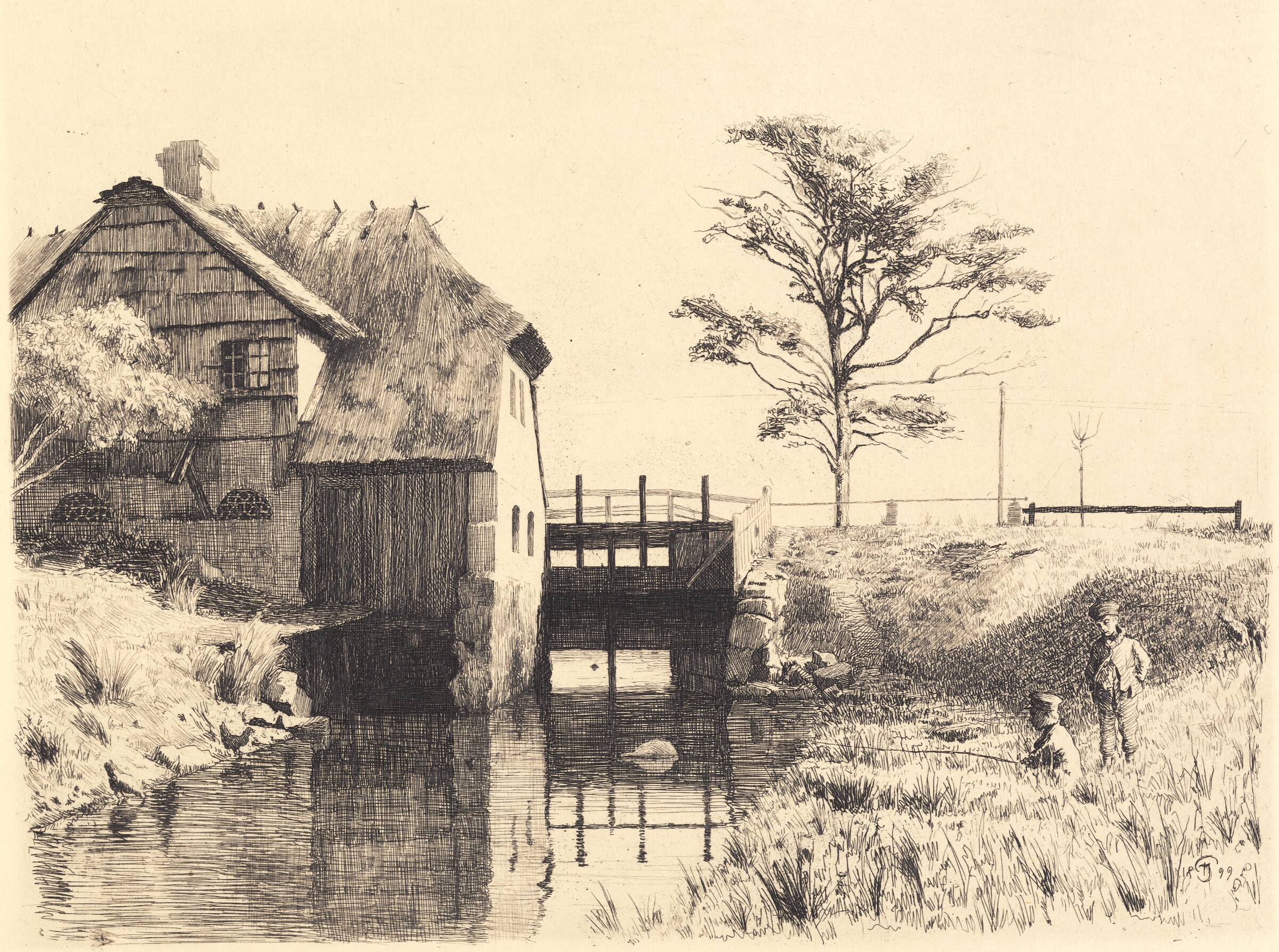 Stampen, Peter Ilsted, 1899